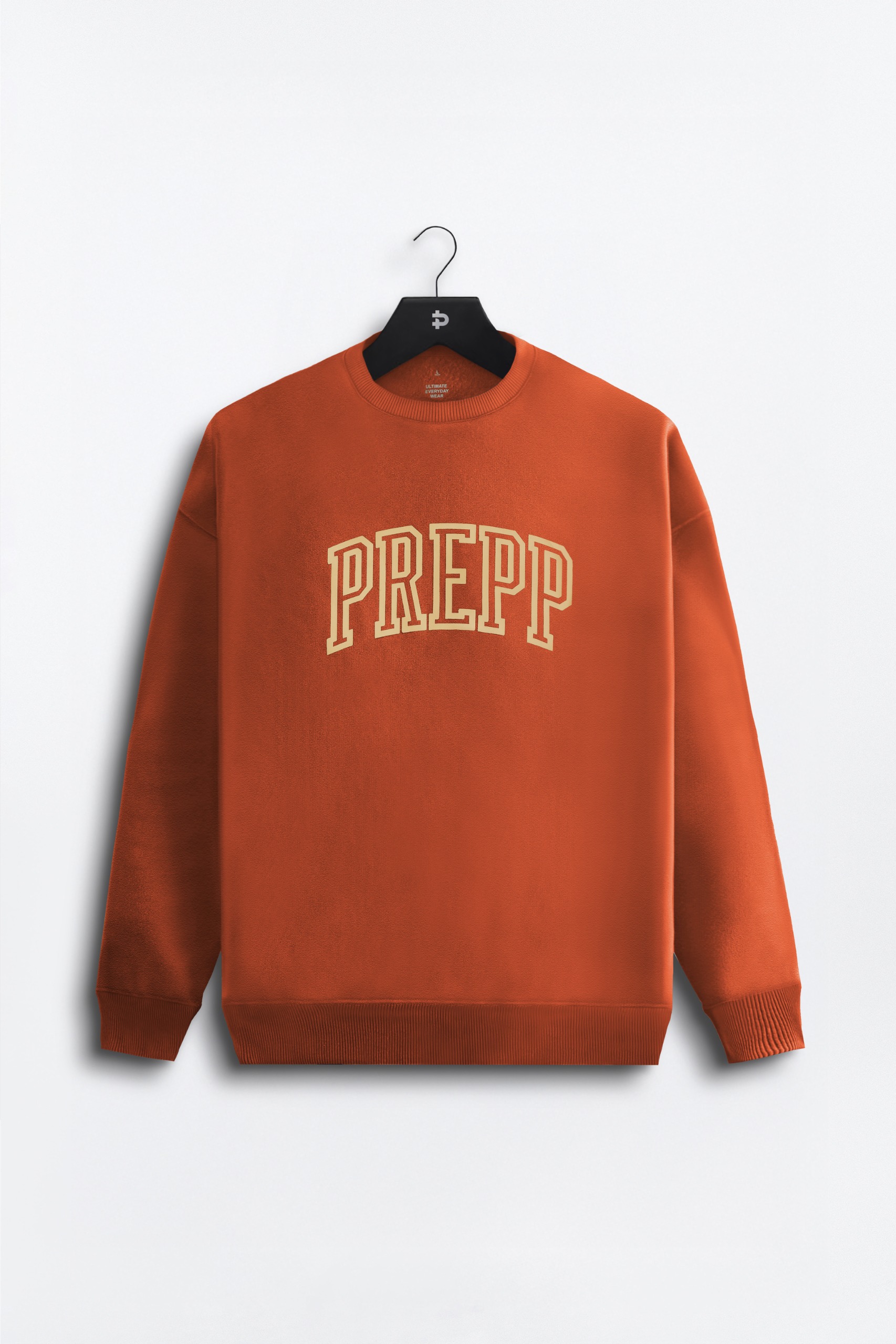 COLLEGIATE SWEATSHIRT TERRACOTA
