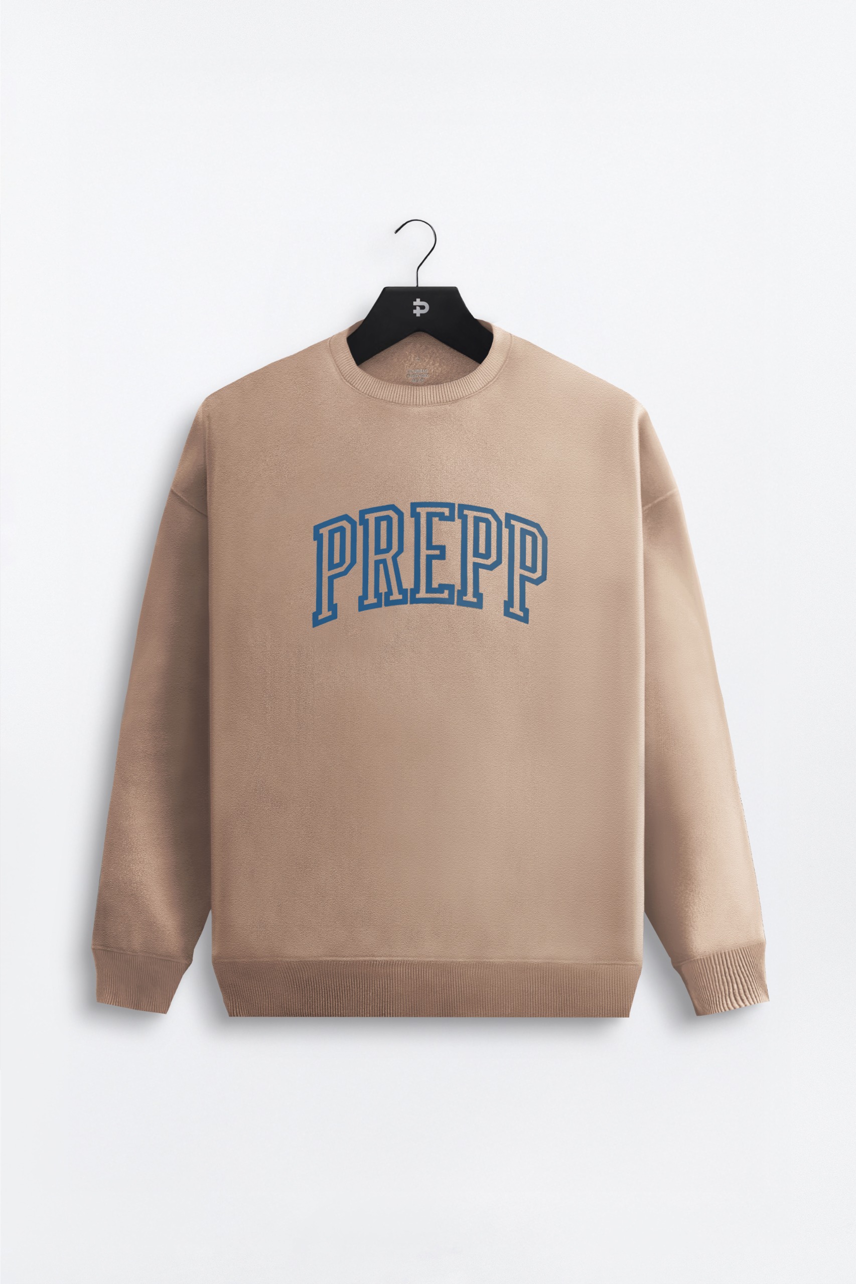 PODX07-COLLEGIATE SWEATSHIRT CREAM