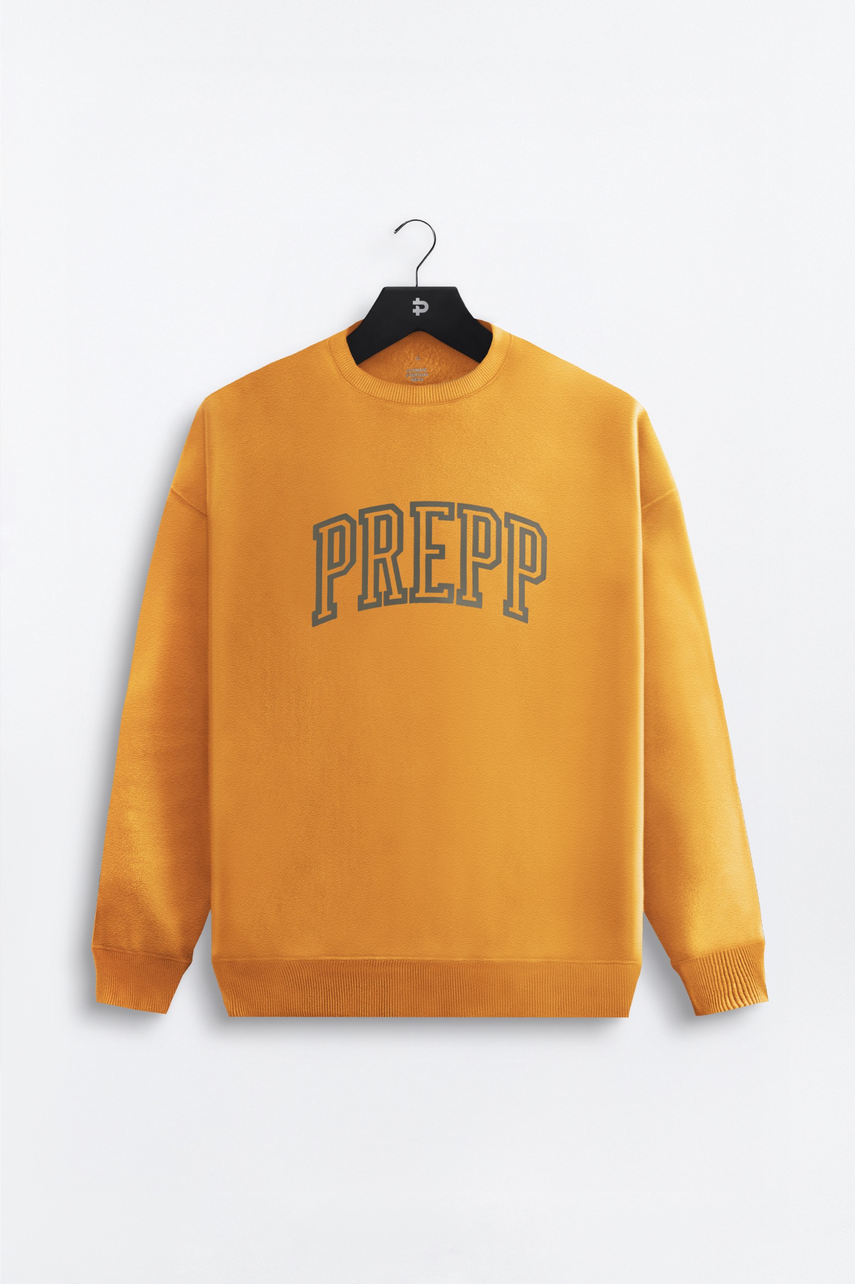 COLLEGIATE SWEATSHIRT YELLOW