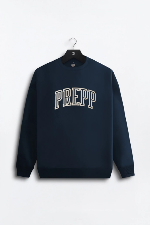 Image of COLLEGIATE SWEATSHIRT NAVY