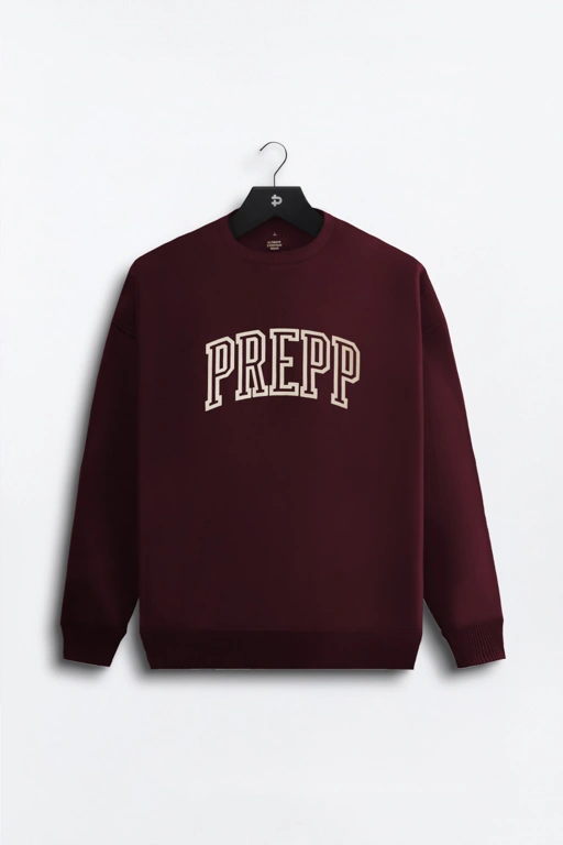 Image of COLLEGIATE SWEATSHIRT MAROON