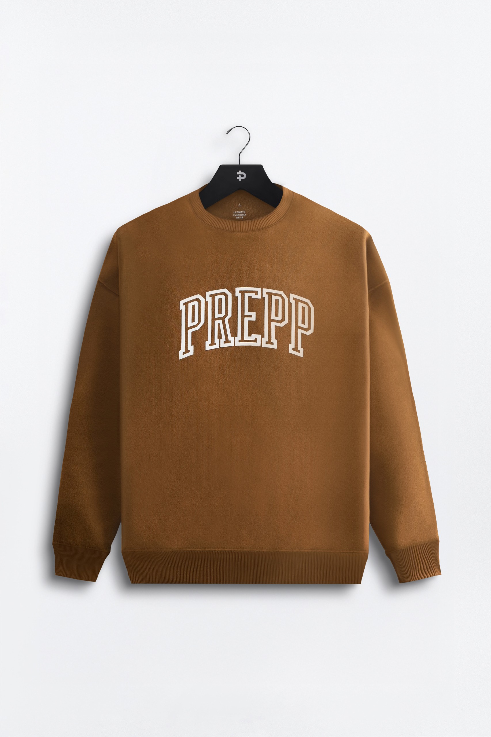 COLLEGIATE SWEATSHIRT BROWN