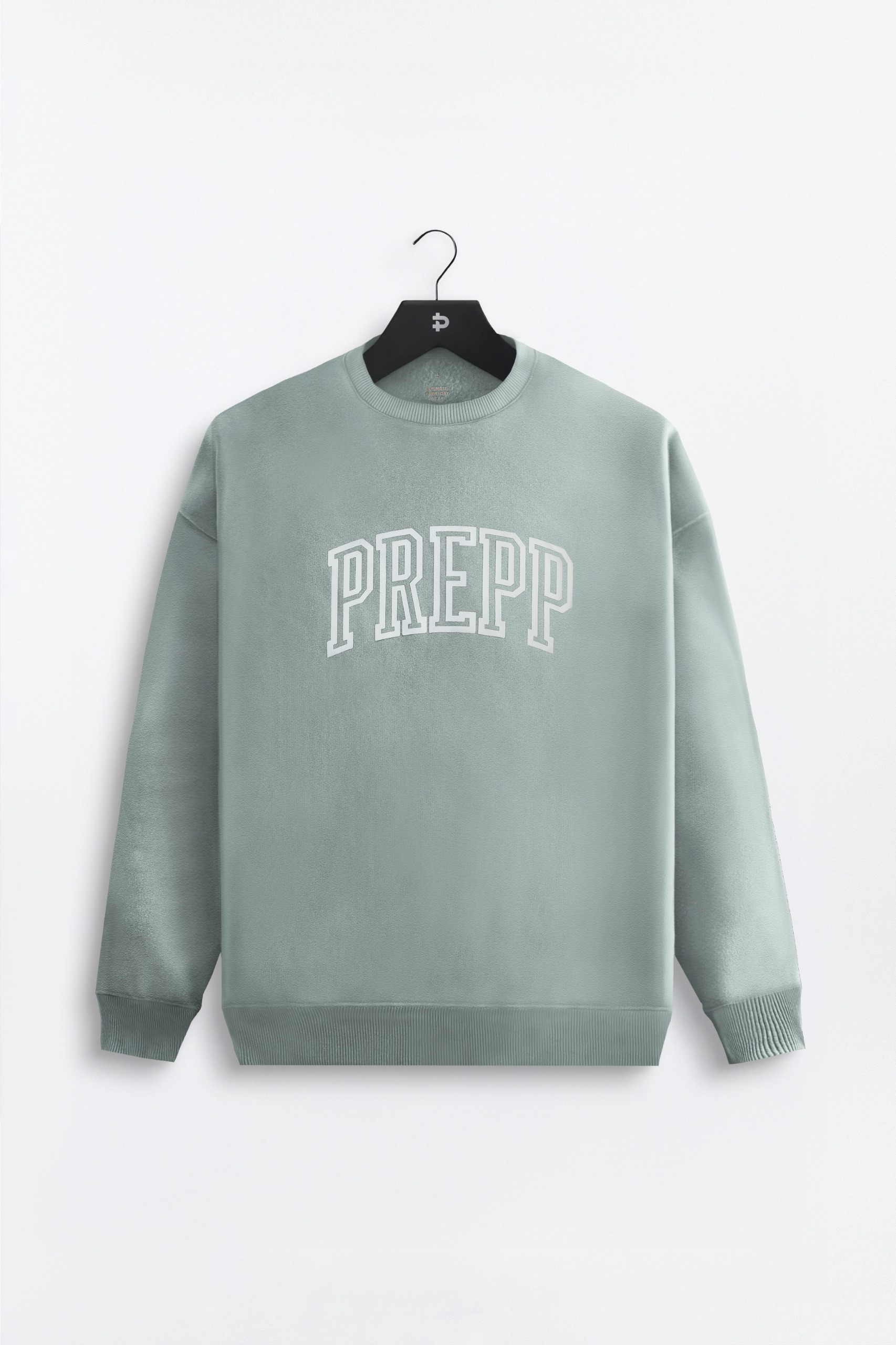 COLLEGIATE SWEATSHIRT BLUE HAZE