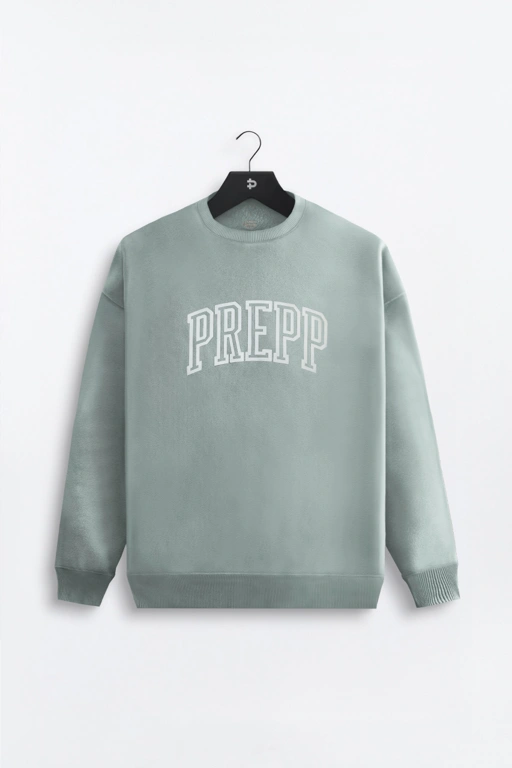 Image of COLLEGIATE SWEATSHIRT BLUE HAZE