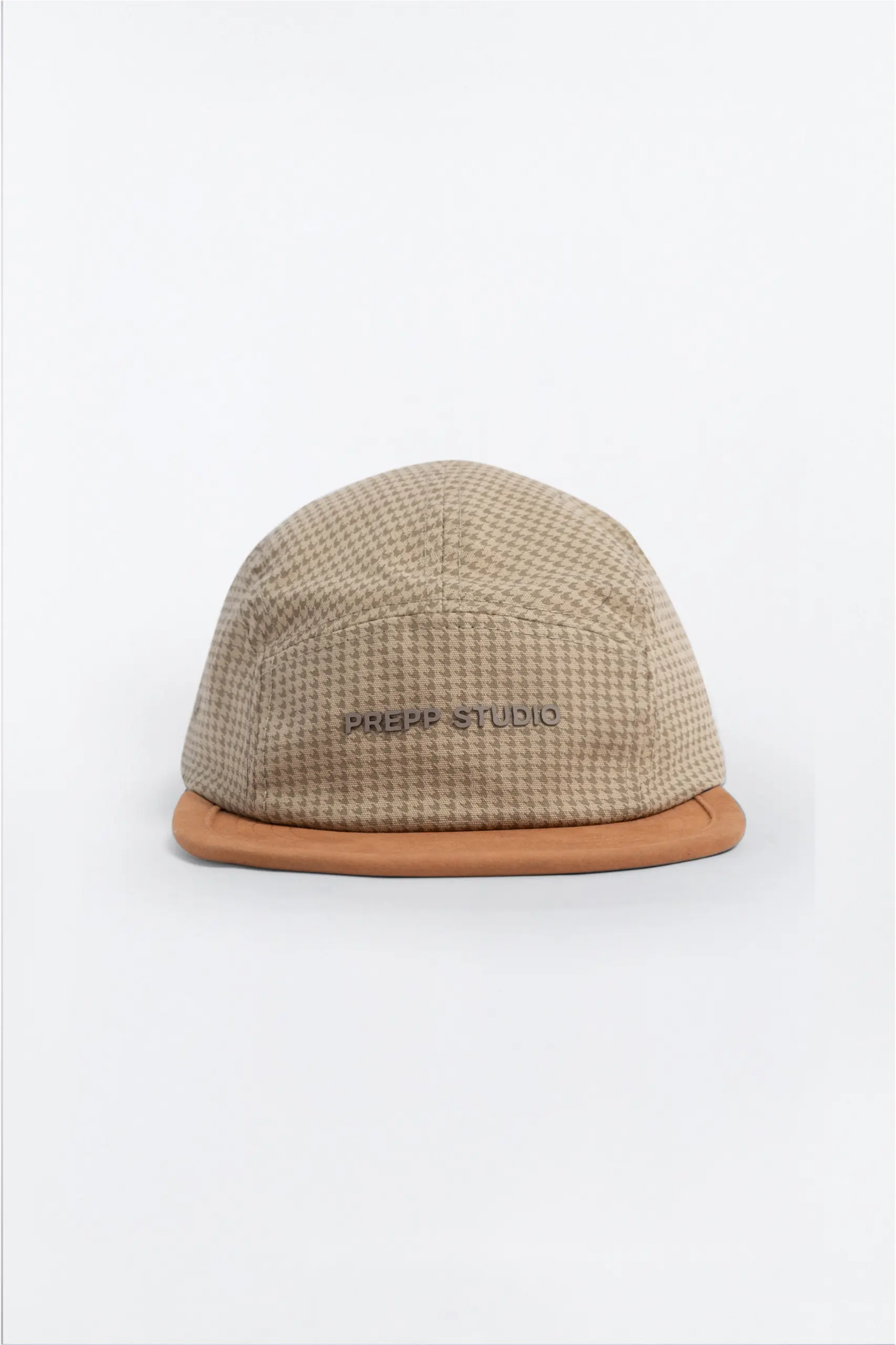 PADQ11-5 PANEL HOUNDSTOOTH CAP KHAKI