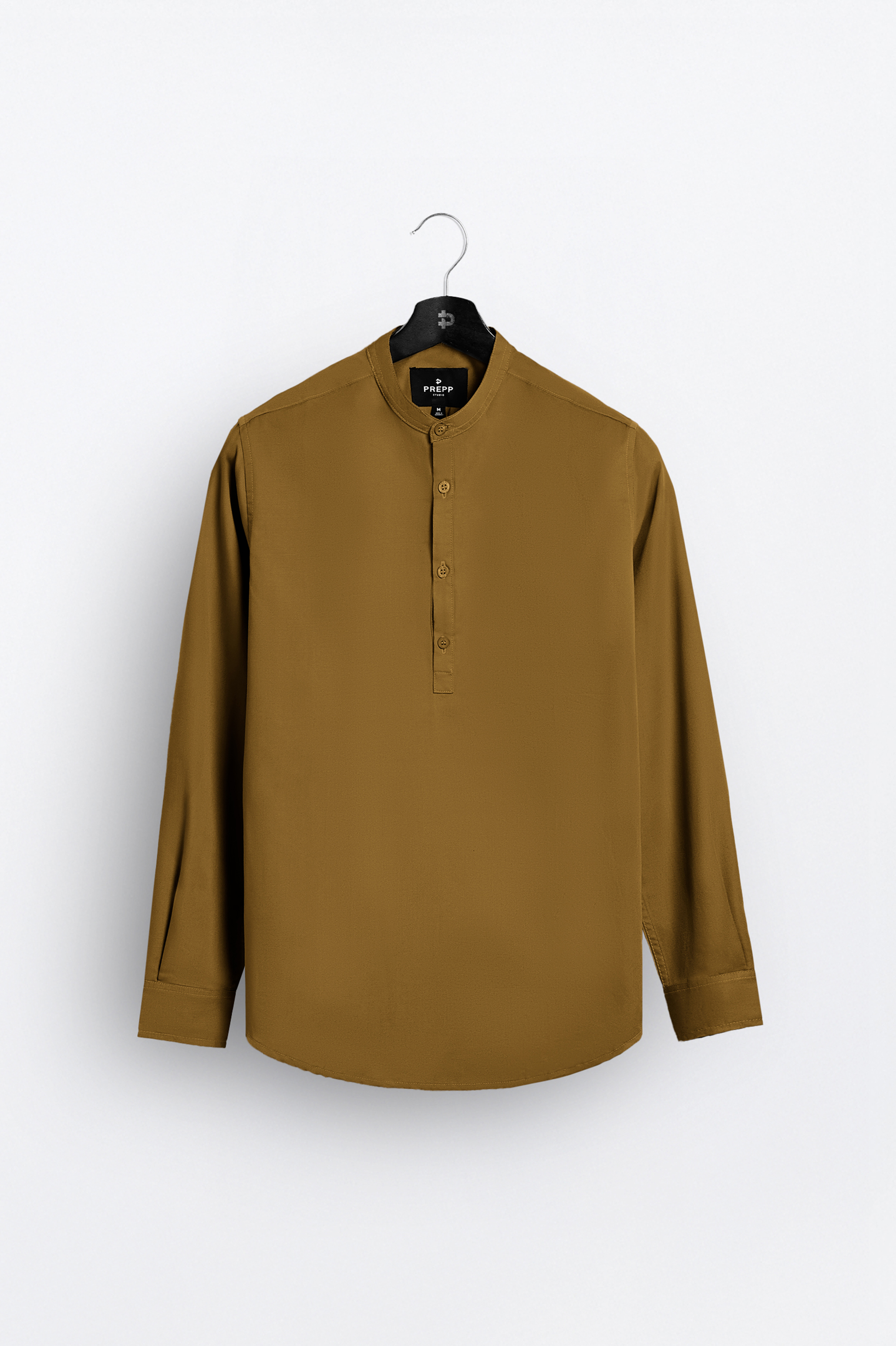 NOAH MODEST SHIRT MUSTARD
