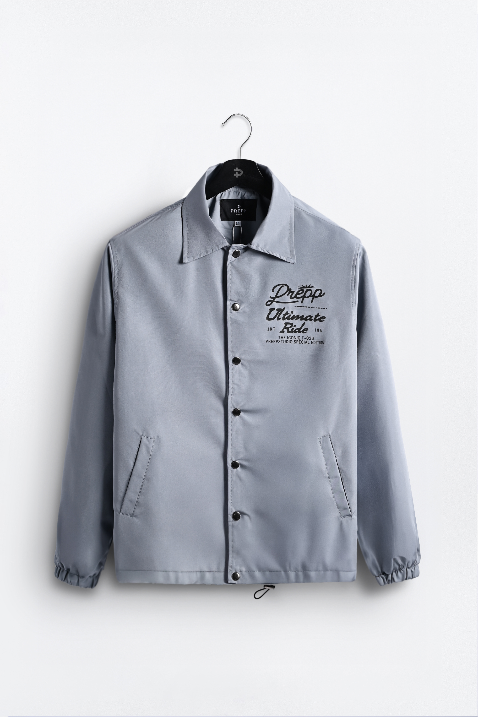 PODL10-COACH JACKET ULTIMATE RIDE GREY