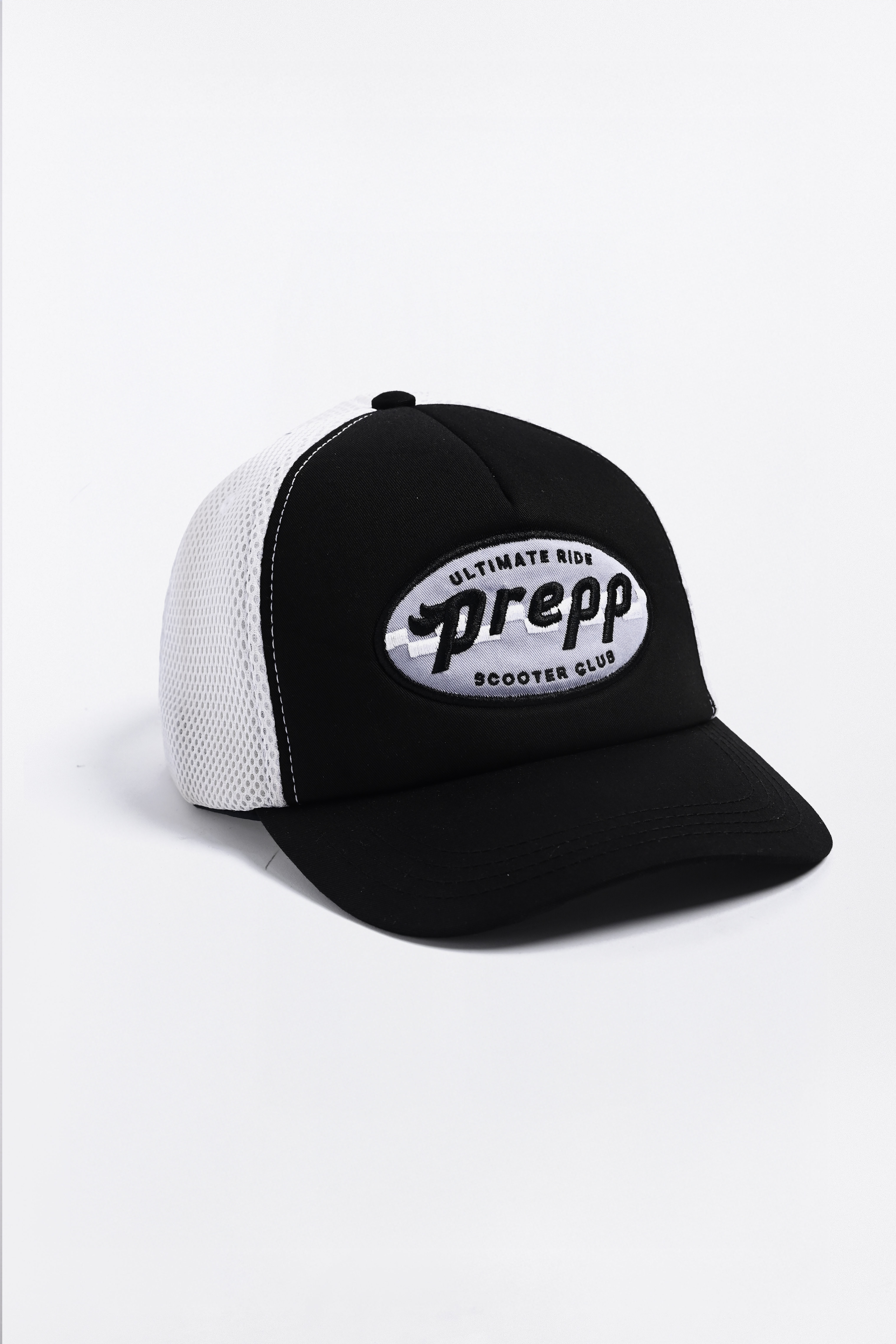 PREPP ULTIMATE RIDE CAP BLACK WHITE