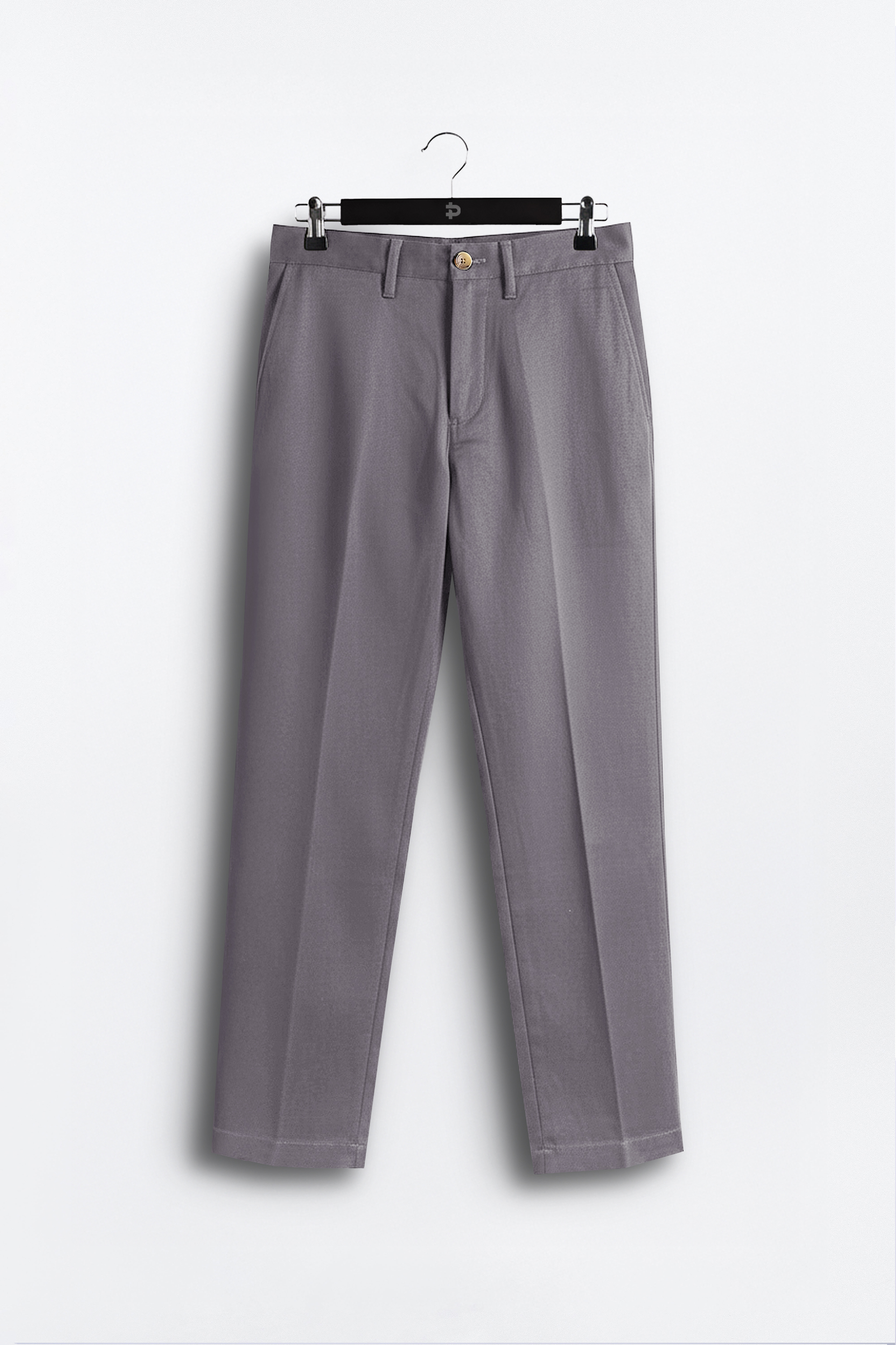 SPENCER COTTON PANTS GREY