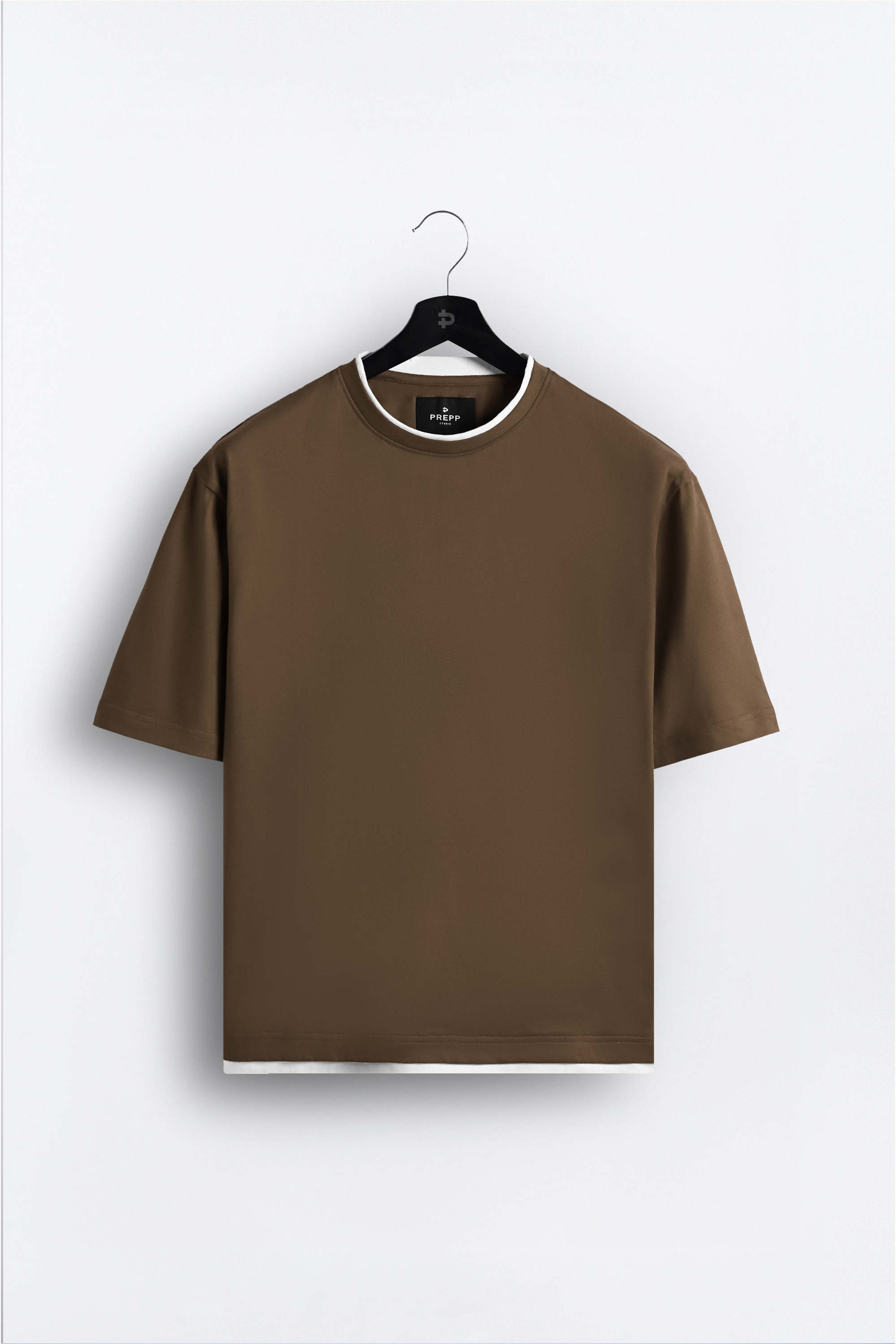 PSFX06-ENLITE DOUBLE TSHIRT CHOCO
