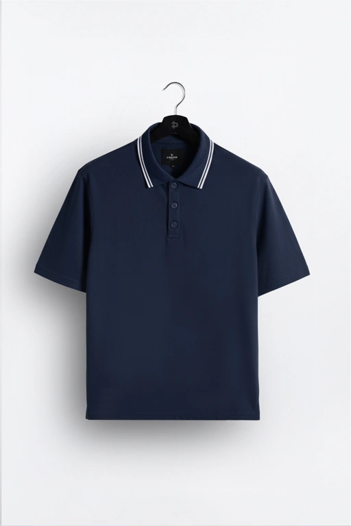 Image of OVERTURE POLO SHIRT NAVY