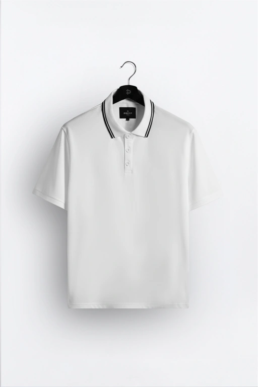 Image of OVERTURE POLO SHIRT WHITE
