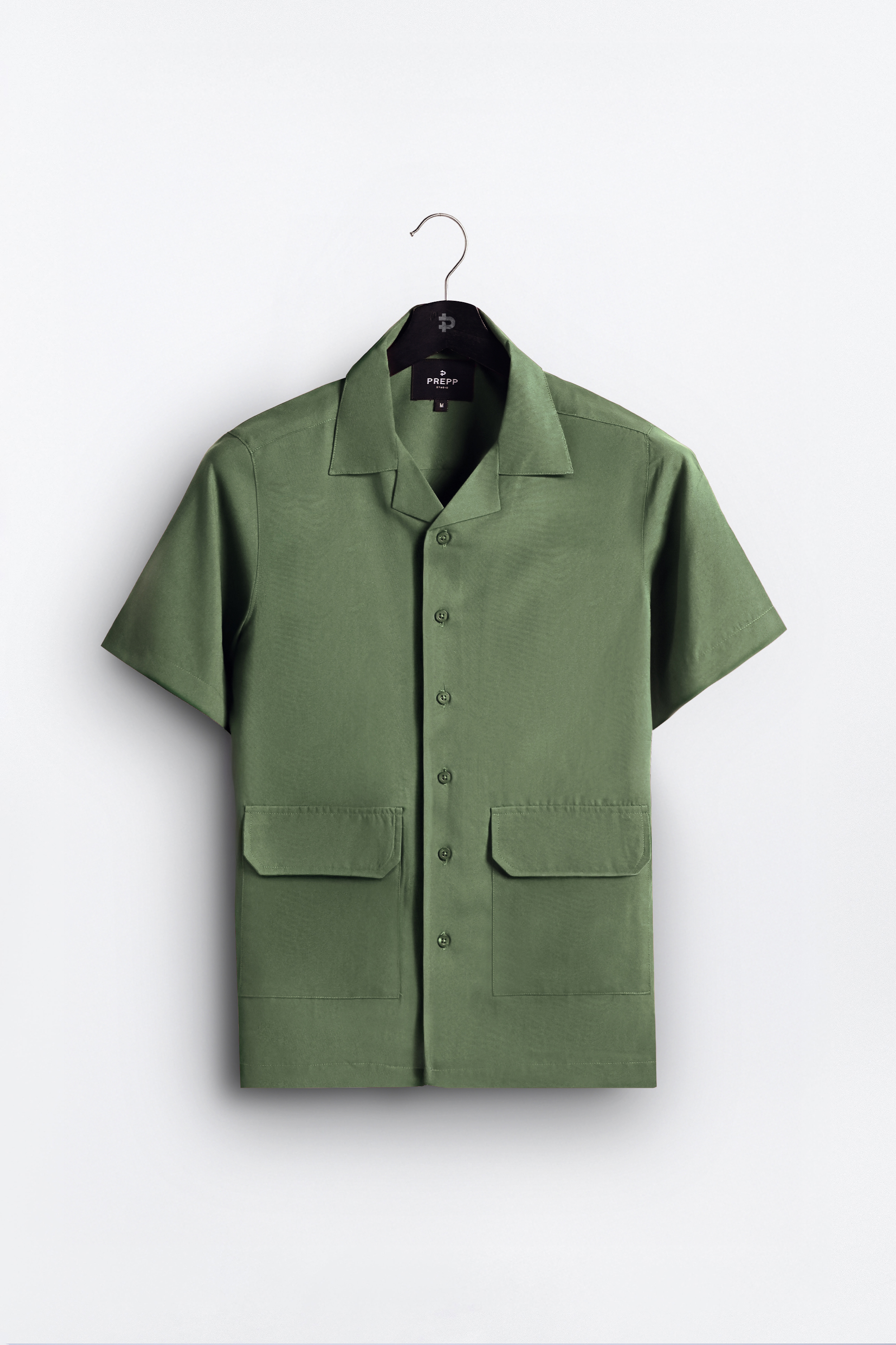 ULTIMATE CUBAN DOUBLE POCKET SHIRT GREEN