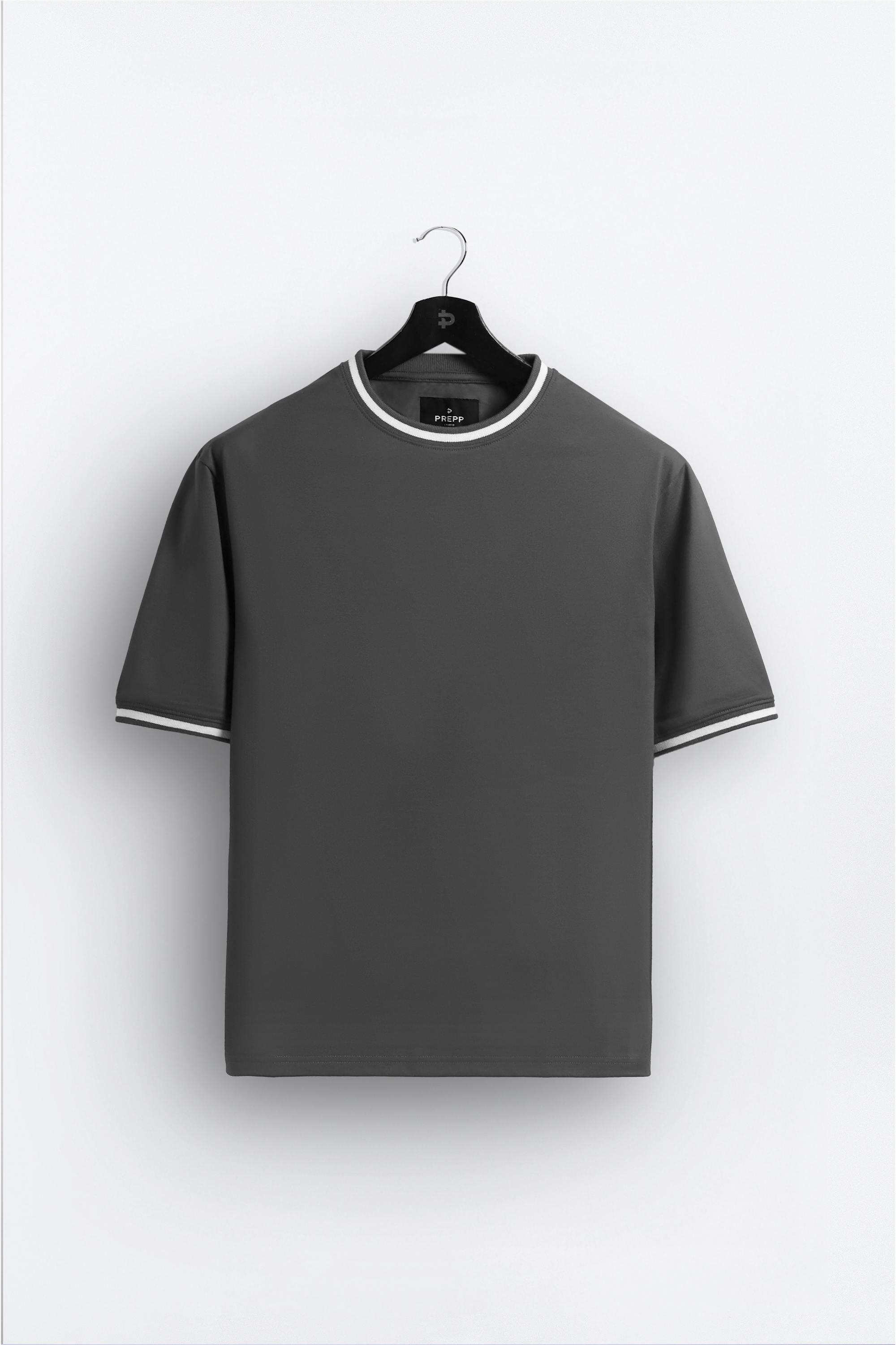 PTDC38-MONOLINE T-SHIRT CHARCOAL