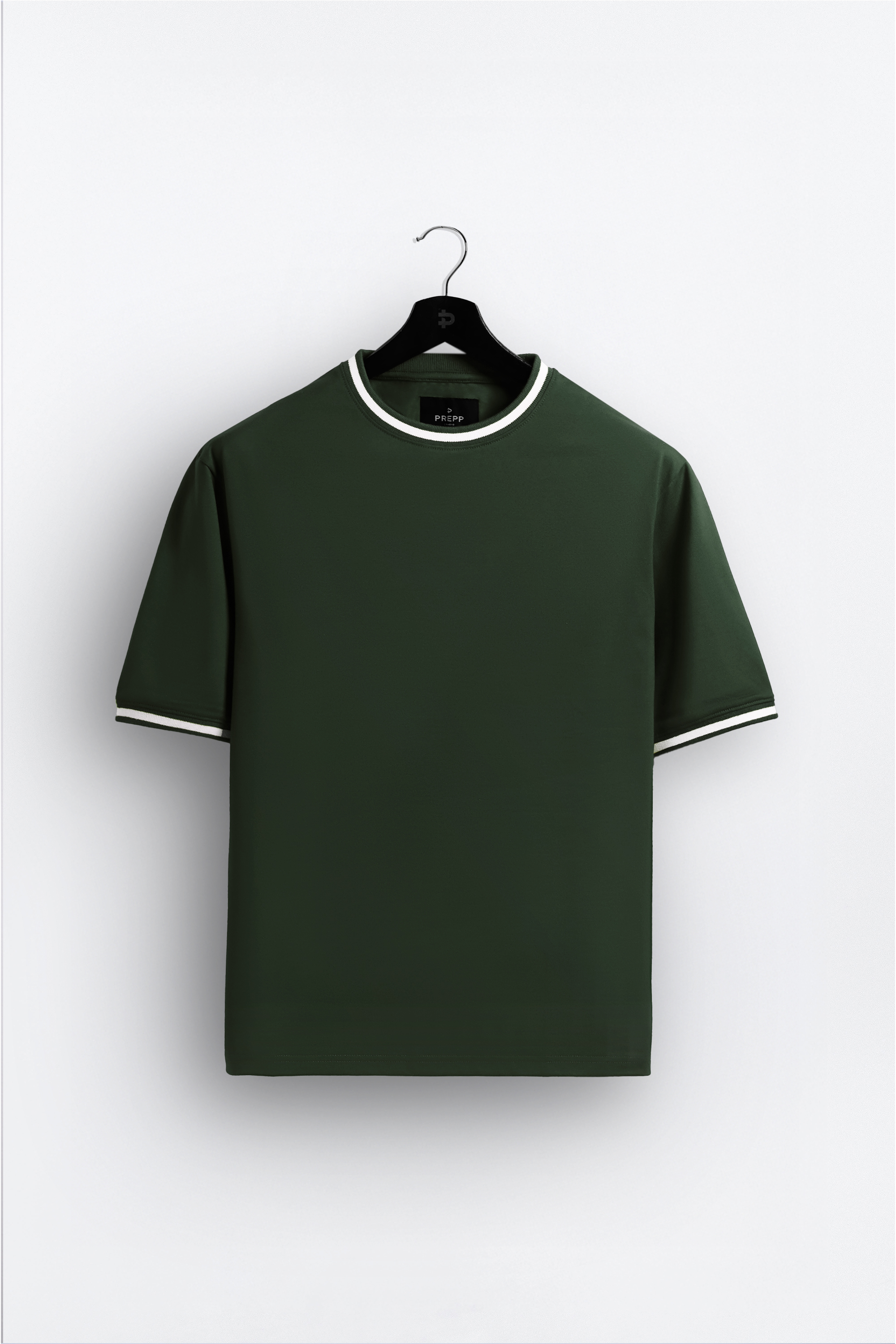 PTDC49-MONOLINE T-SHIRT DARK GREEN