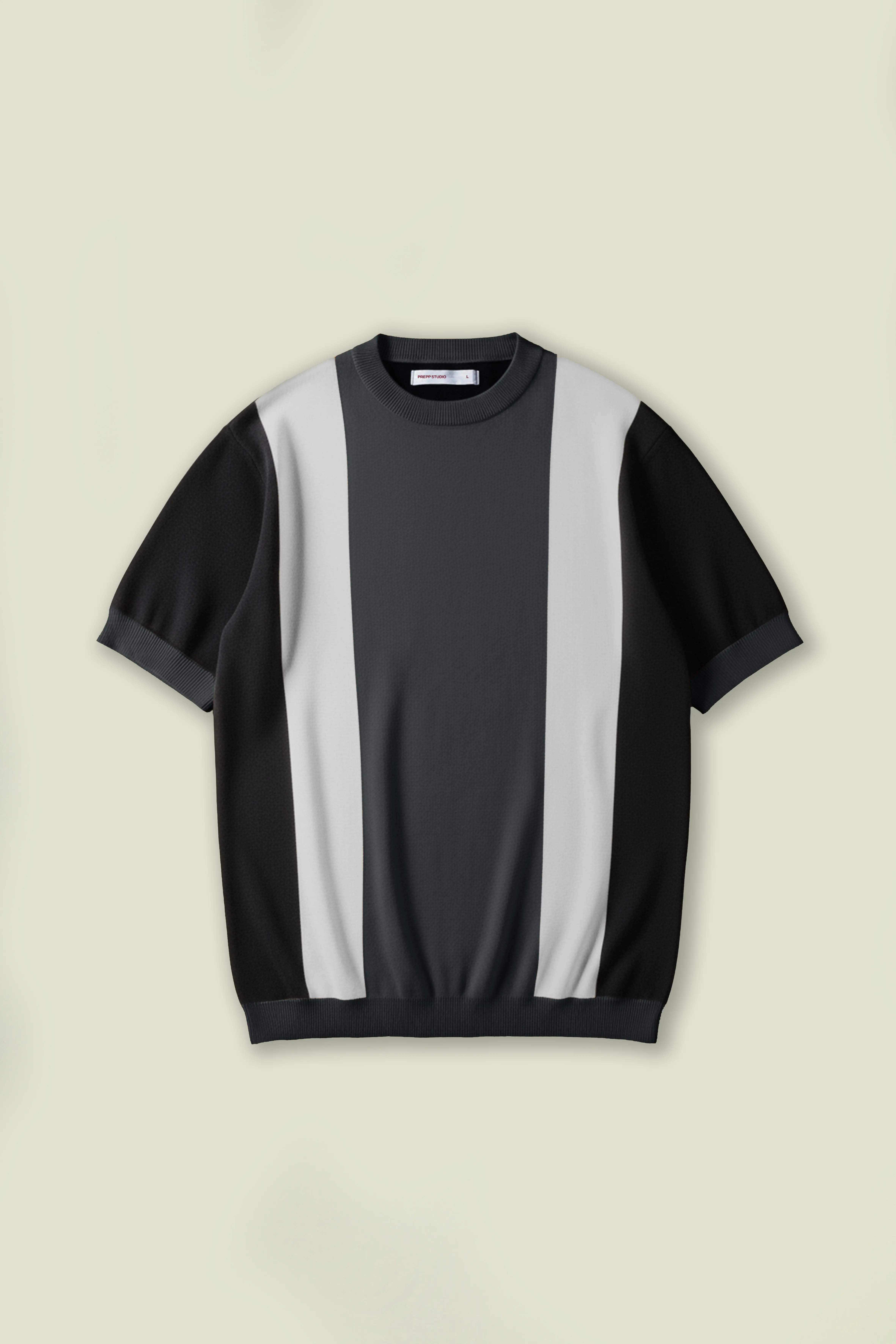 STRIERA KNIT GREY BLACK