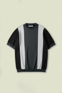 Image of STRIERA KNIT GREY BLACK