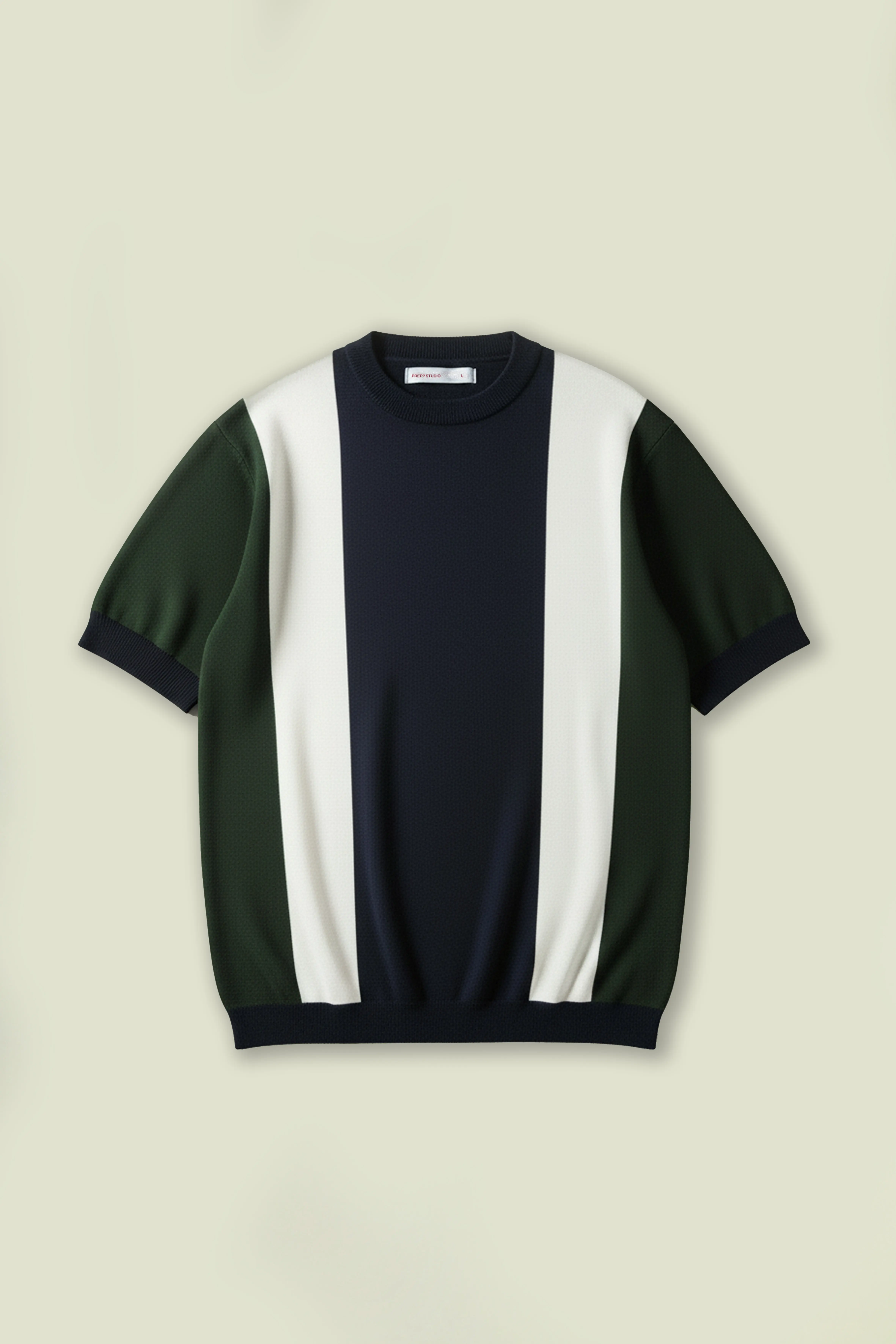 STRIERA KNIT NAVY GREEN