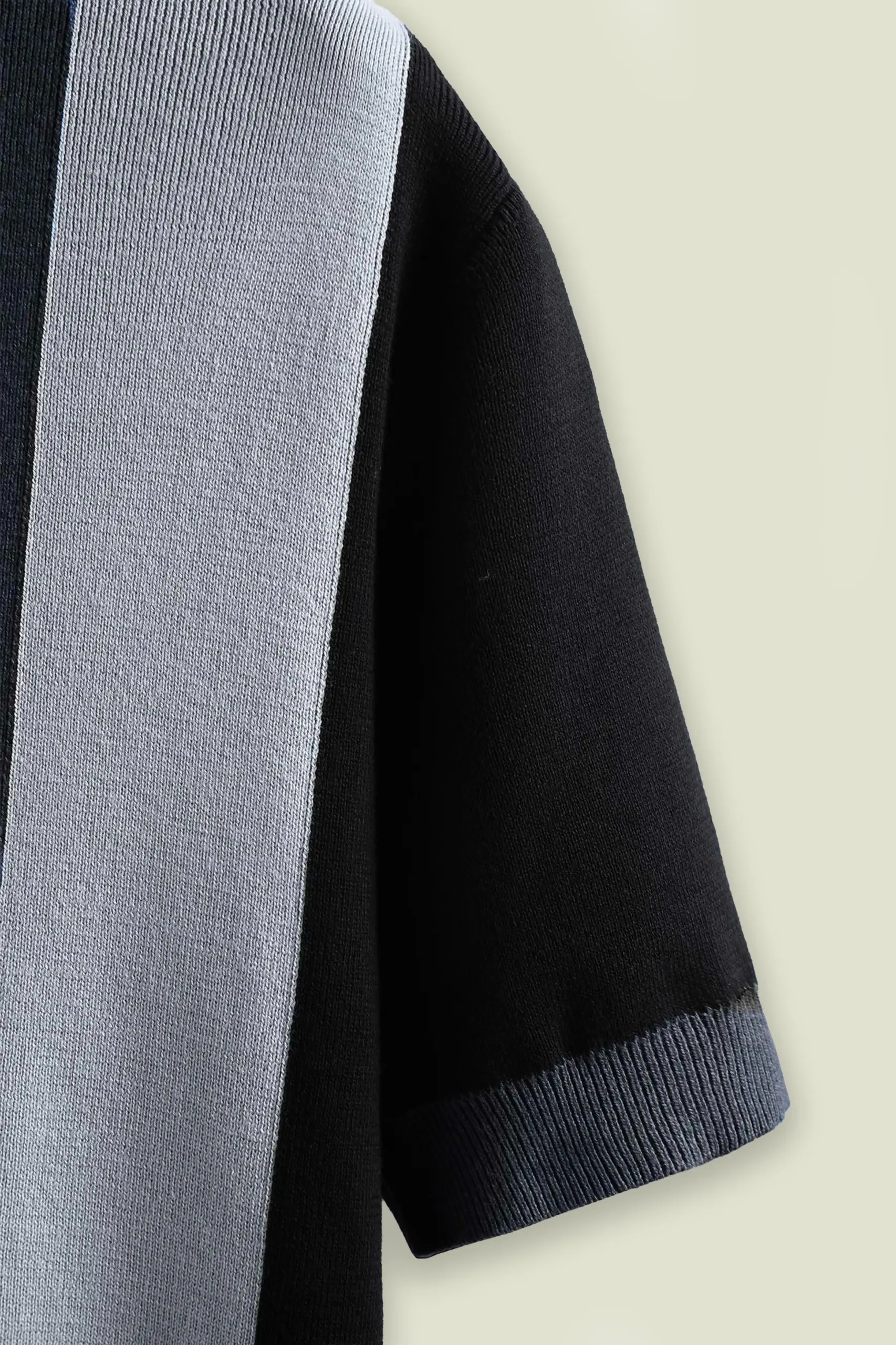 STRIERA KNIT GREY BLACK