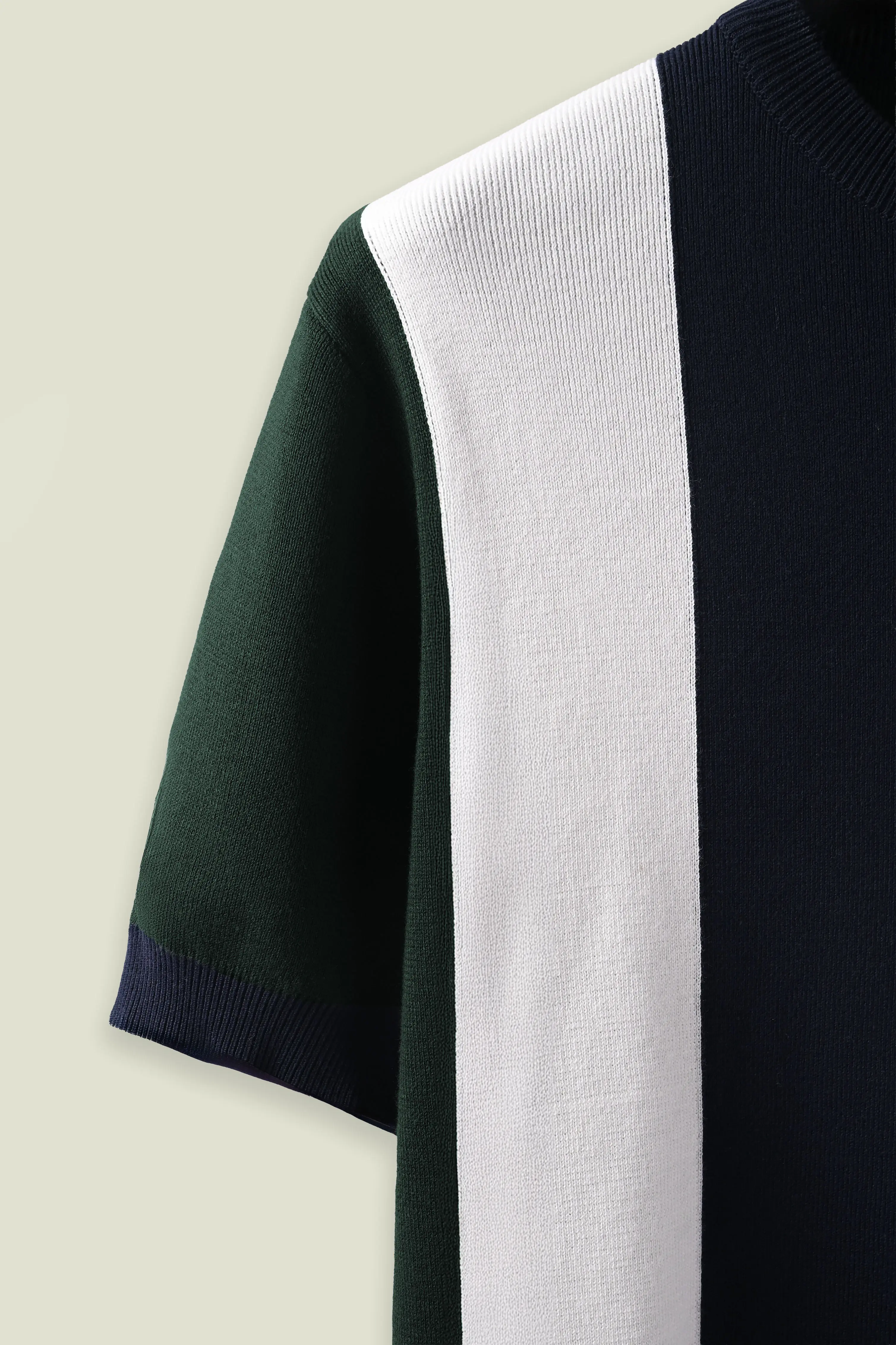 STRIERA KNIT NAVY GREEN