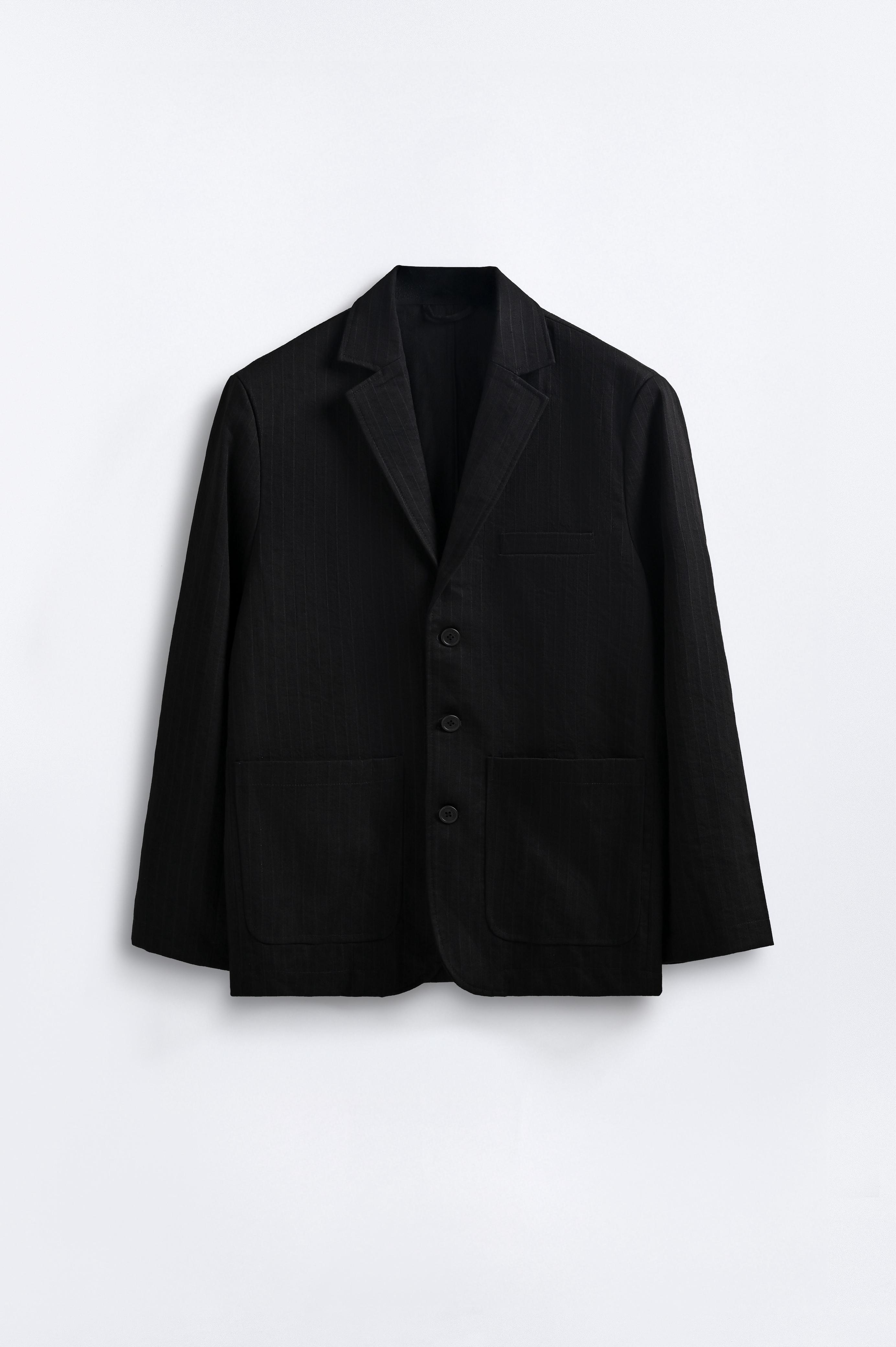 STREAKY BLAZER BLACK
