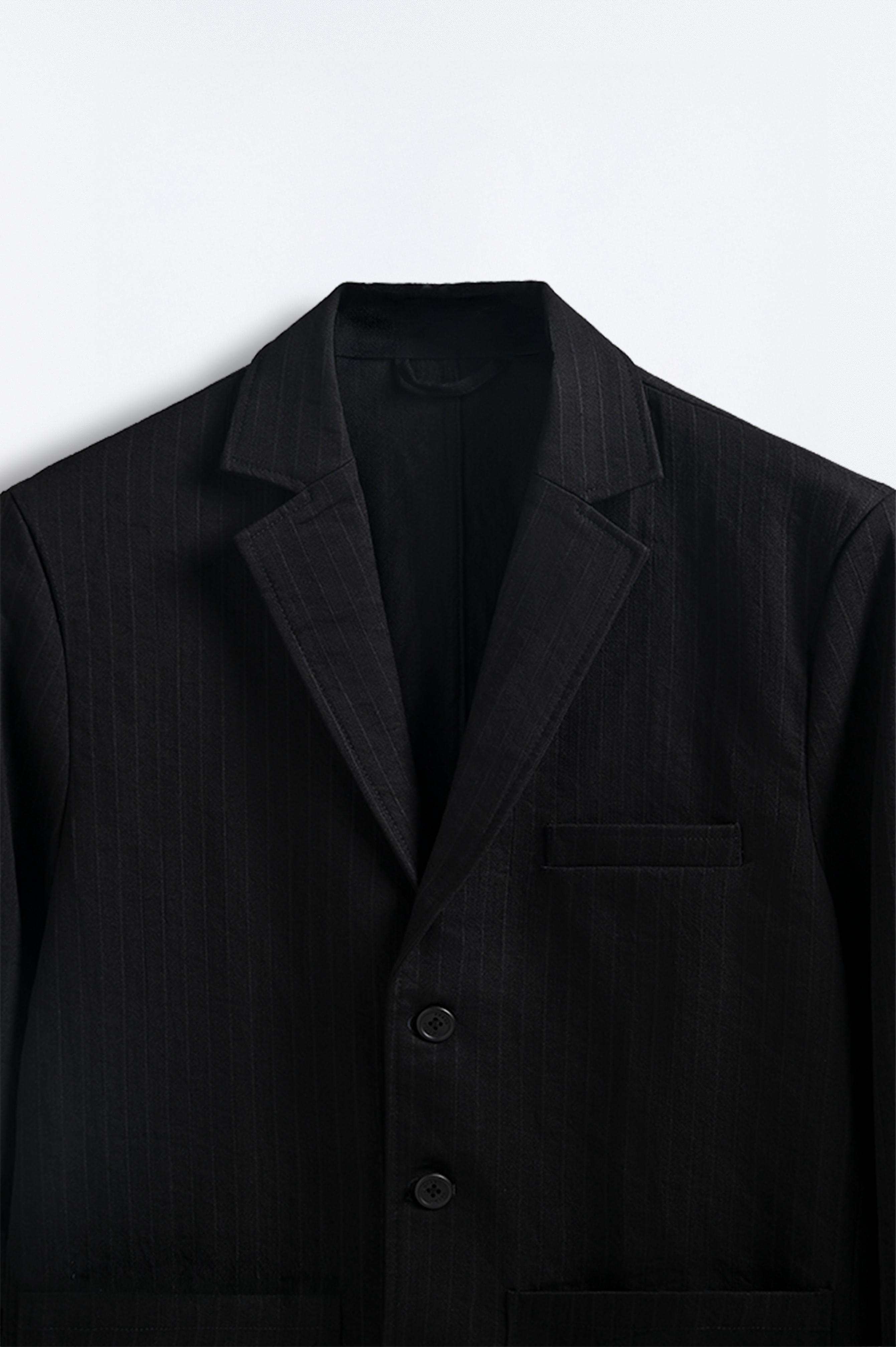 STREAKY BLAZER BLACK