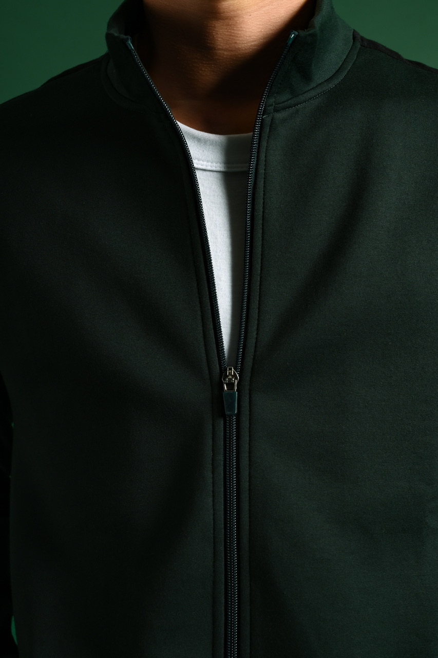 TWEED TRACKTOP SYCAMORE STRIPE BLACK
