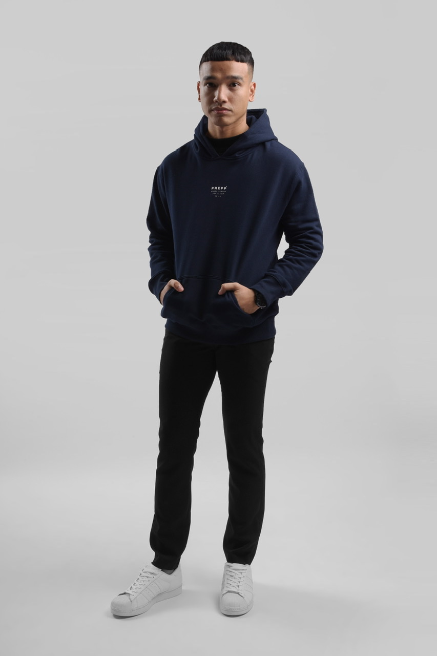 prepp signature hoodie navy