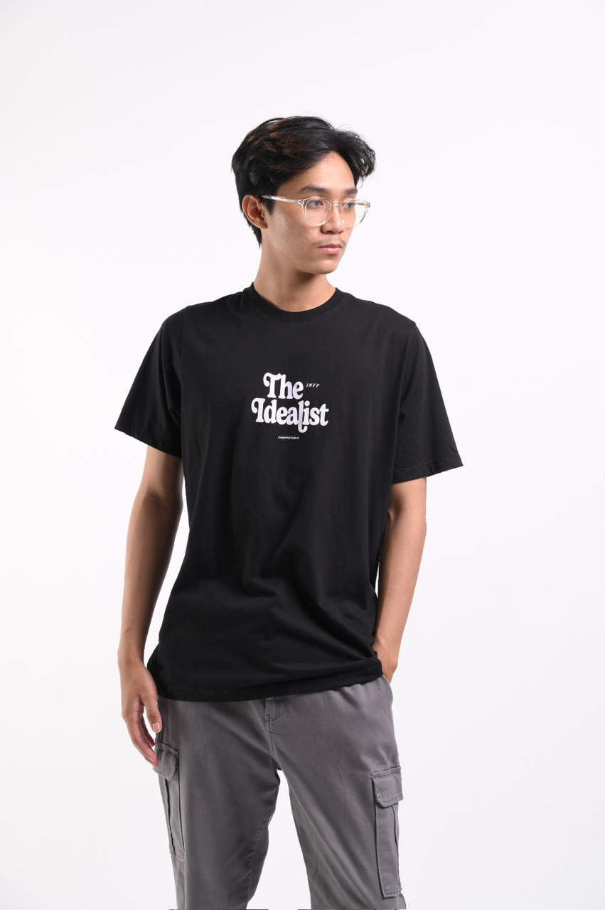 PTEN02-THE IDEALIST TEES BLACK