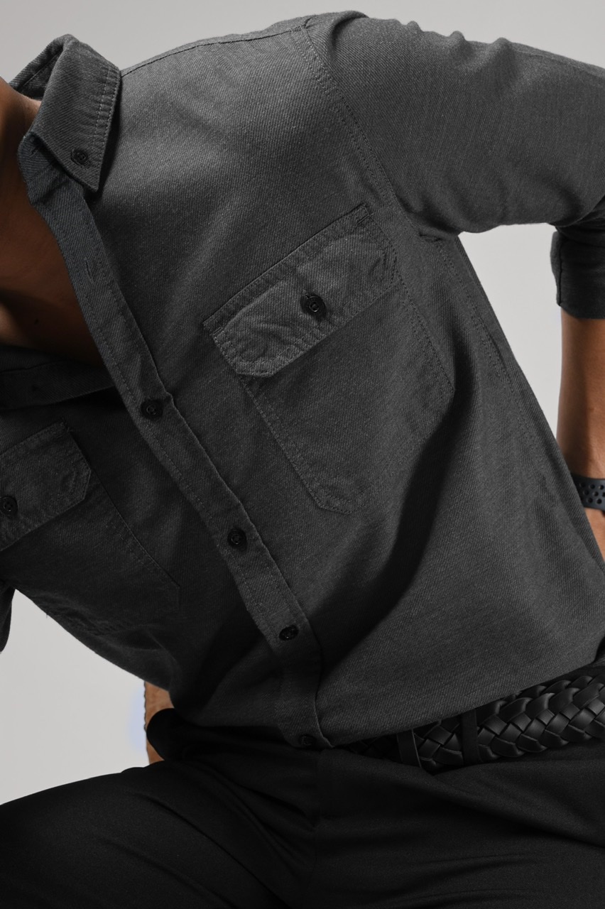 KALPEN BASIC SHIRT BLACK
