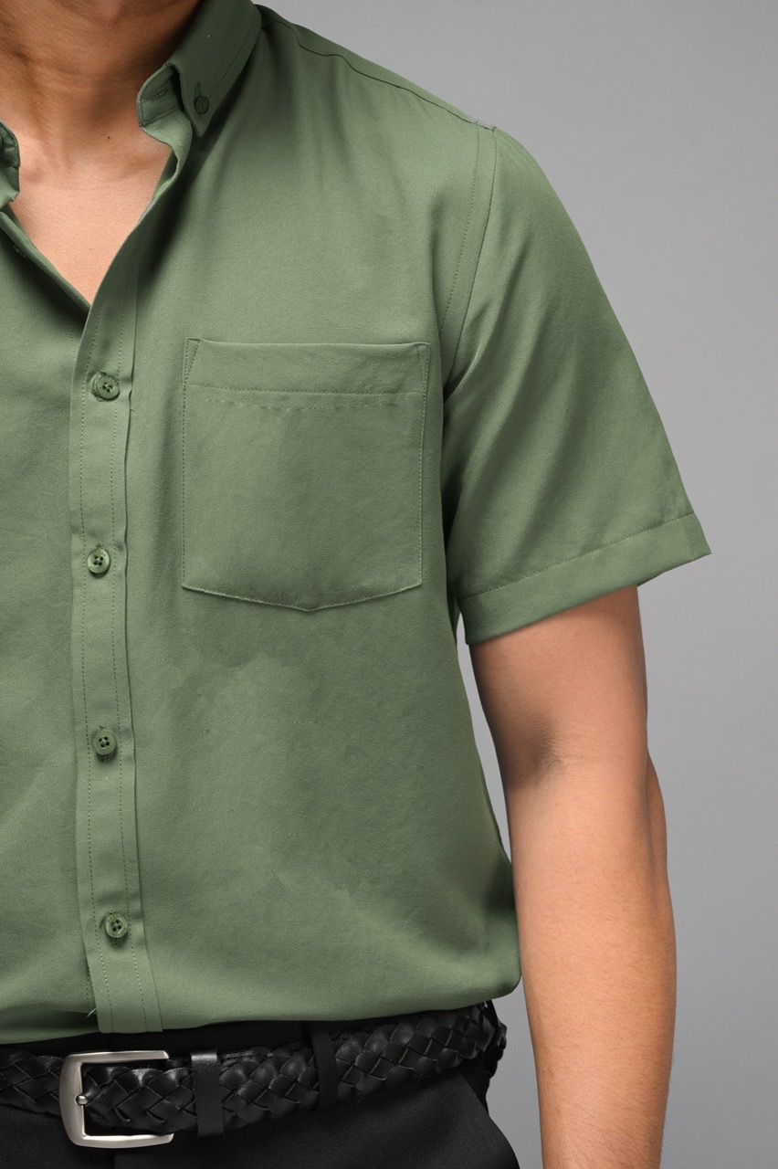 PALTON EXETRE SHORT SLEEVE SHIRT RIFLE GREEN