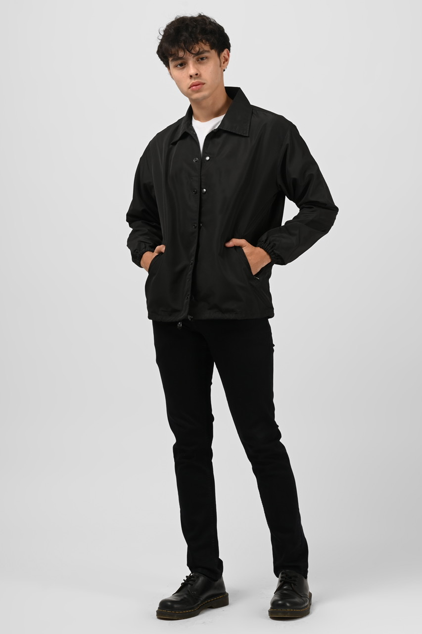 POAC02-BRISTOL COACH JACKET IN BLACK