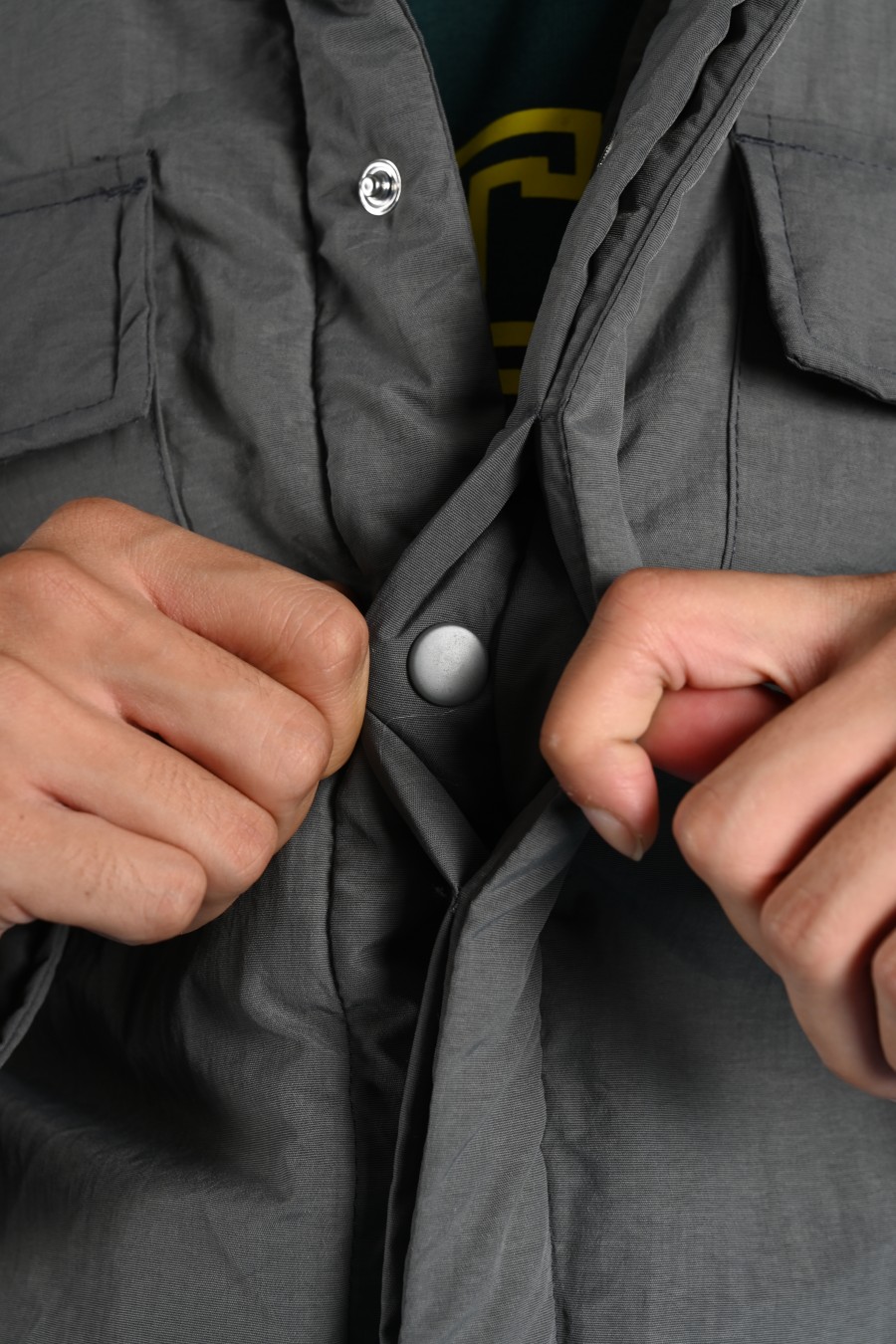 PUFFED JACKET GREY