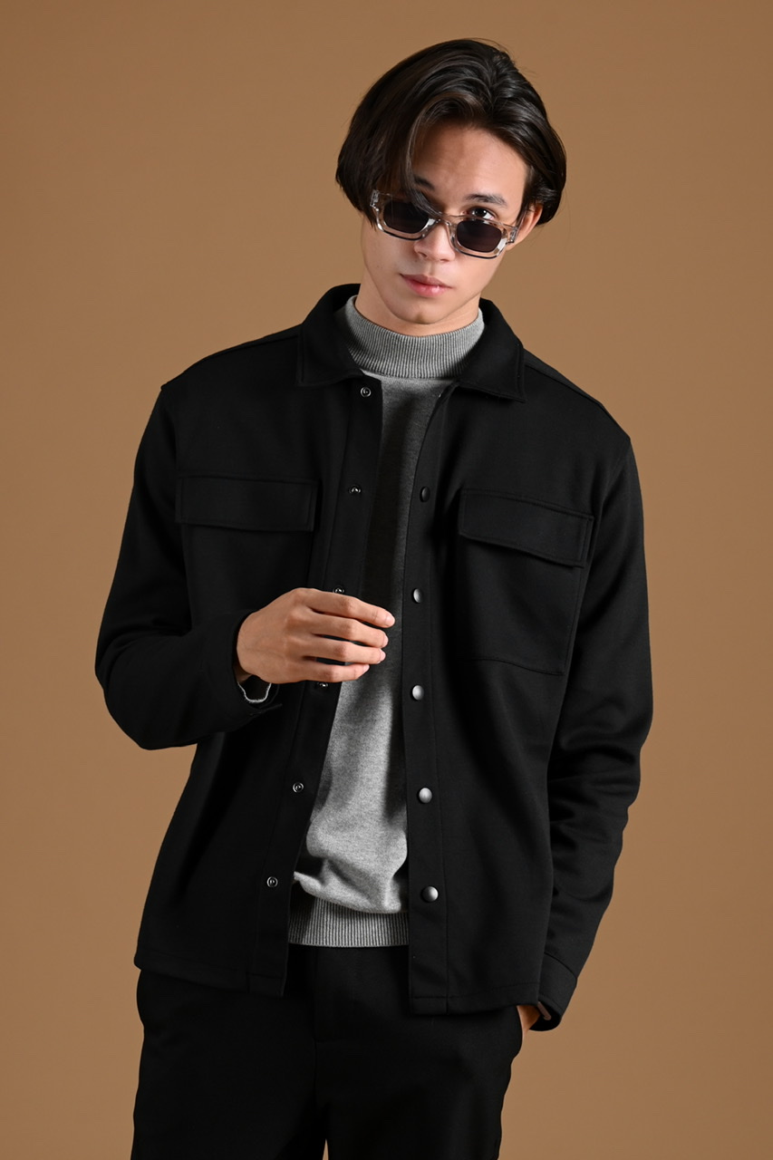 SHACKET JACKET BLACK