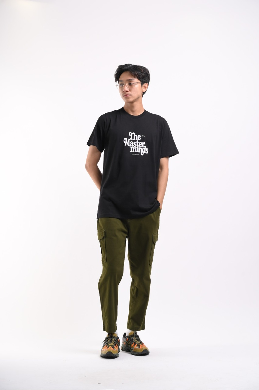 THE MASTER MINDS TEES BLACK