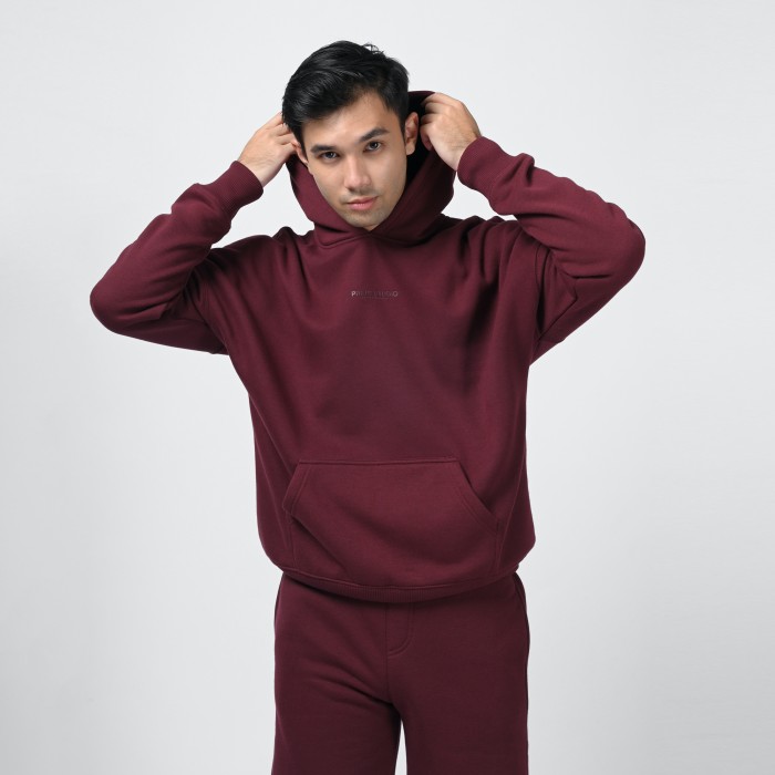 PREPP SIGNATURE HOODIE MAROON