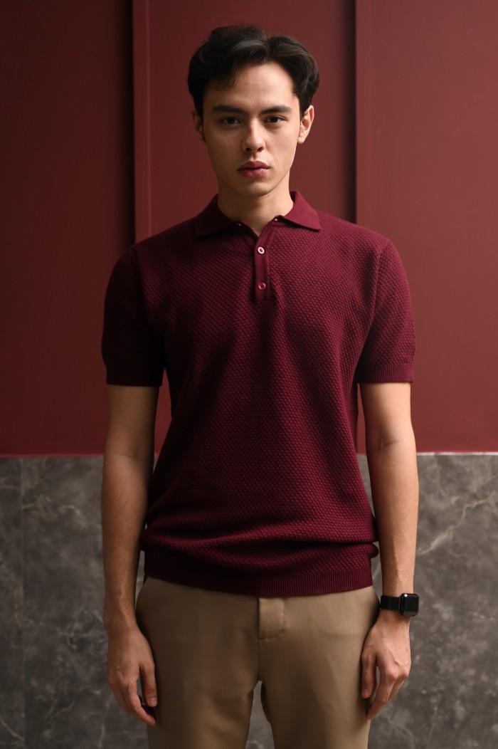 POLO HOVE MAROON