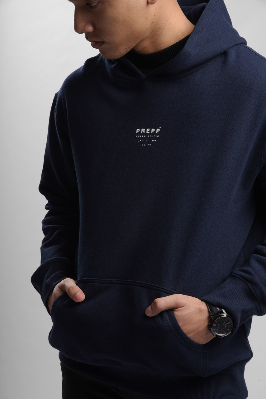 prepp signature hoodie navy