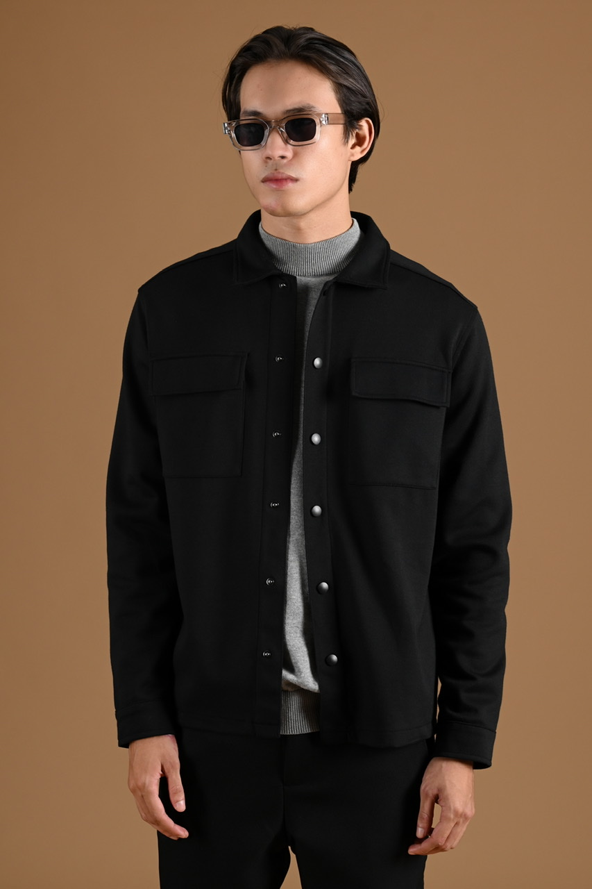SHACKET JACKET BLACK