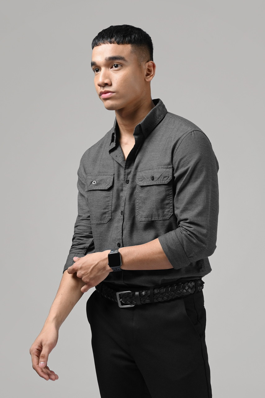 KALPEN BASIC SHIRT BLACK