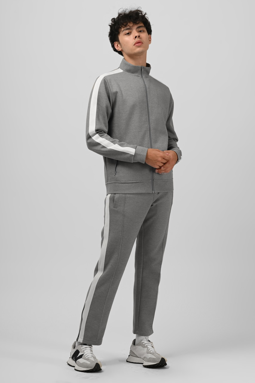 TWEED TRACKTOP GREY