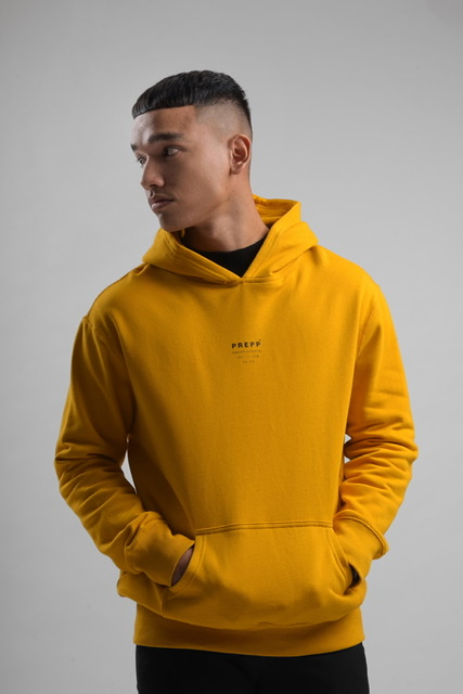 prepp signature hoodie mustard