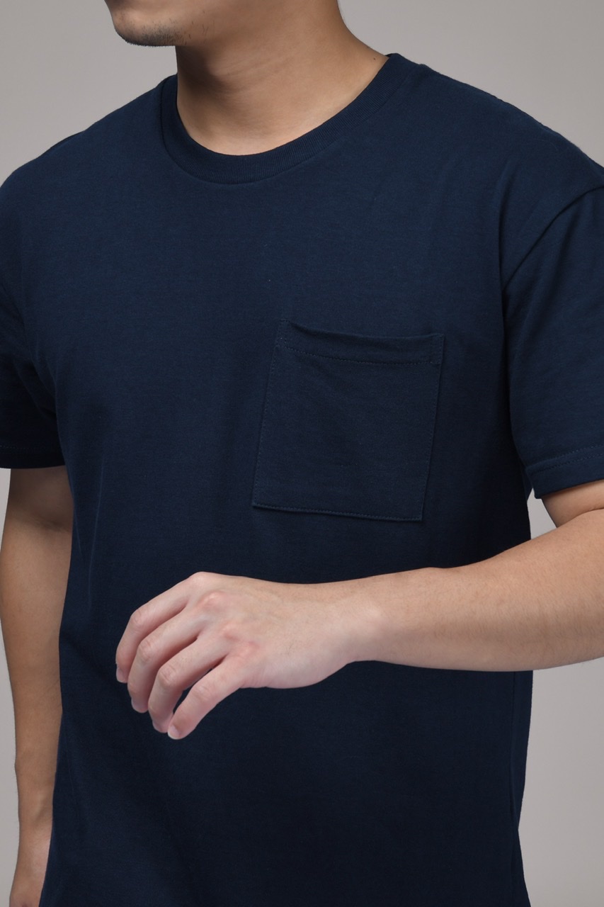 YORK OVERSIZED TEES IN SPACE BLUE