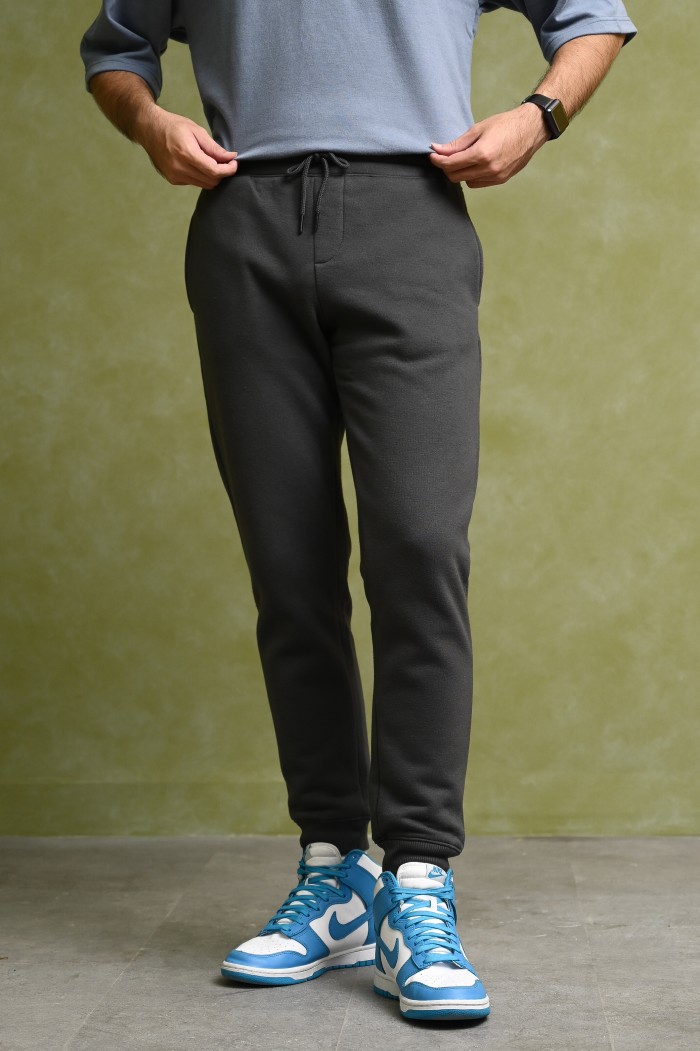 PREPP SIGNATURE JOGGER PANTS CHARCOAL
