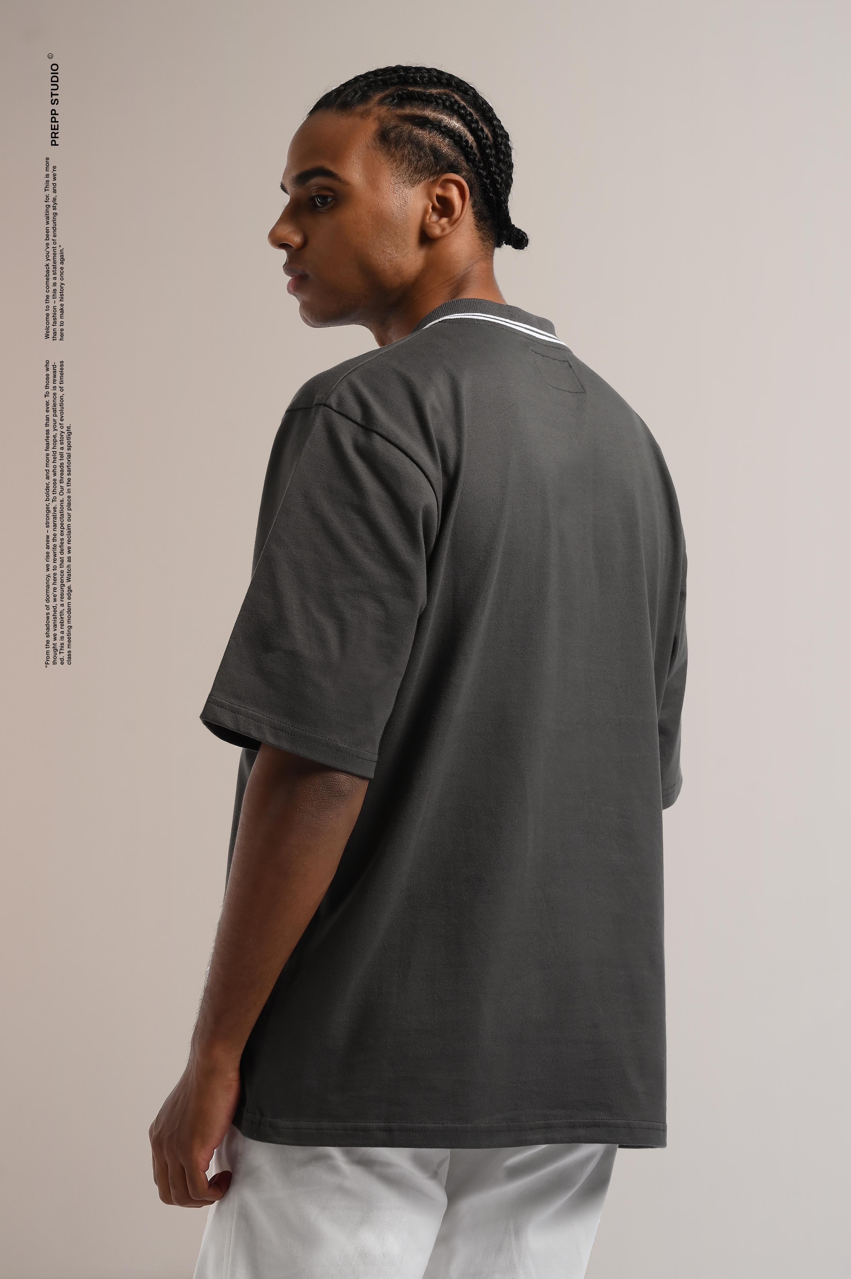 OVERTURE POLO SHIRT CHARCOAL