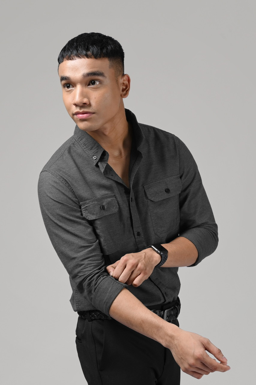 KALPEN BASIC SHIRT BLACK