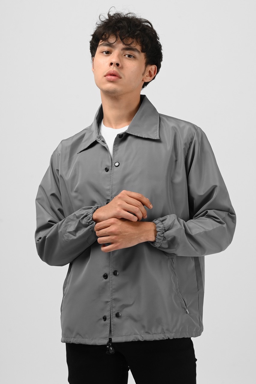POAC10-BRISTOL COACH JACKET IN GREY