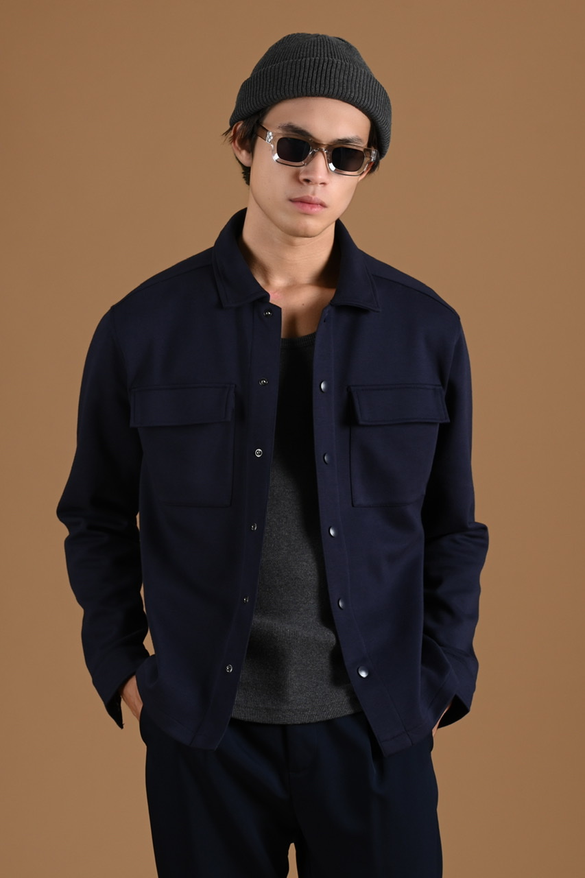 SHACKET JACKET NAVY