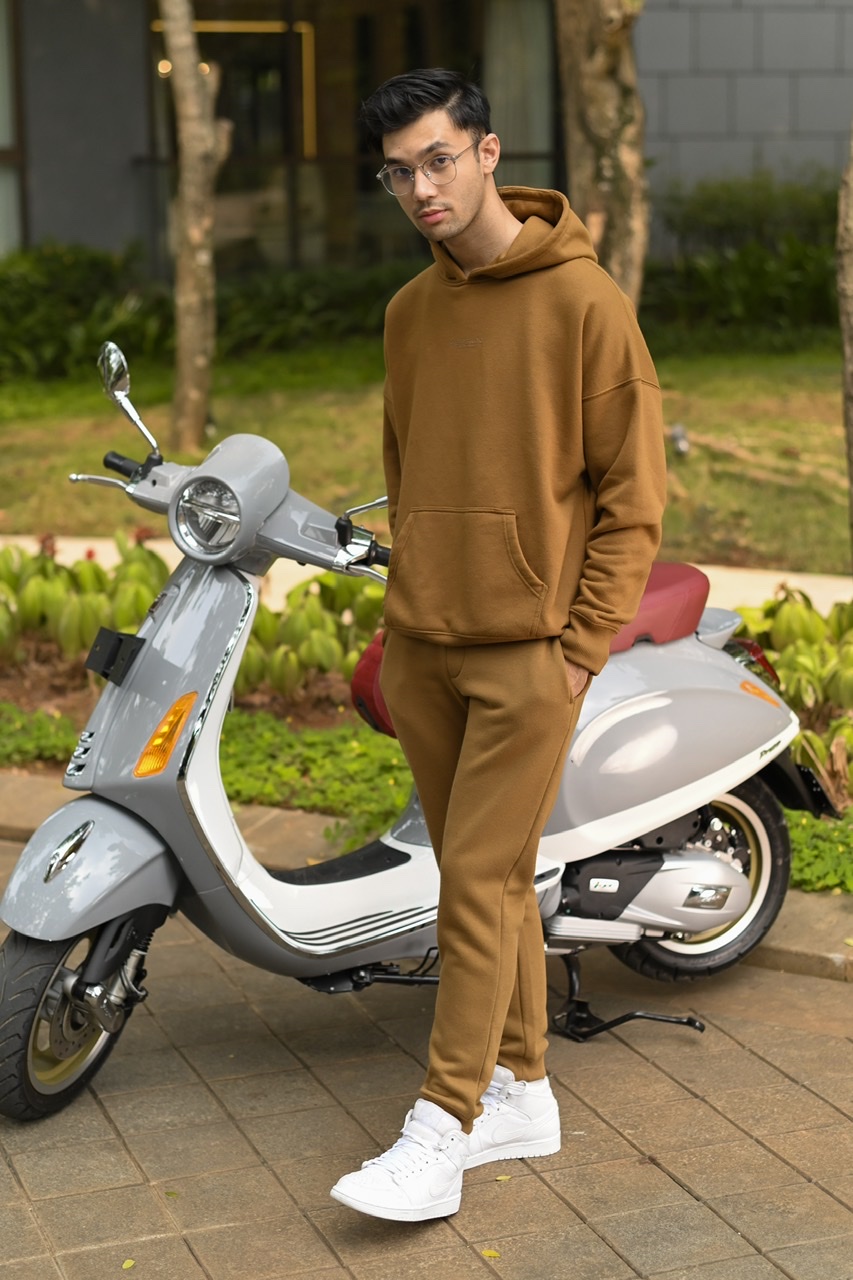 PREPP SIGNATURE HOODIE BROWN