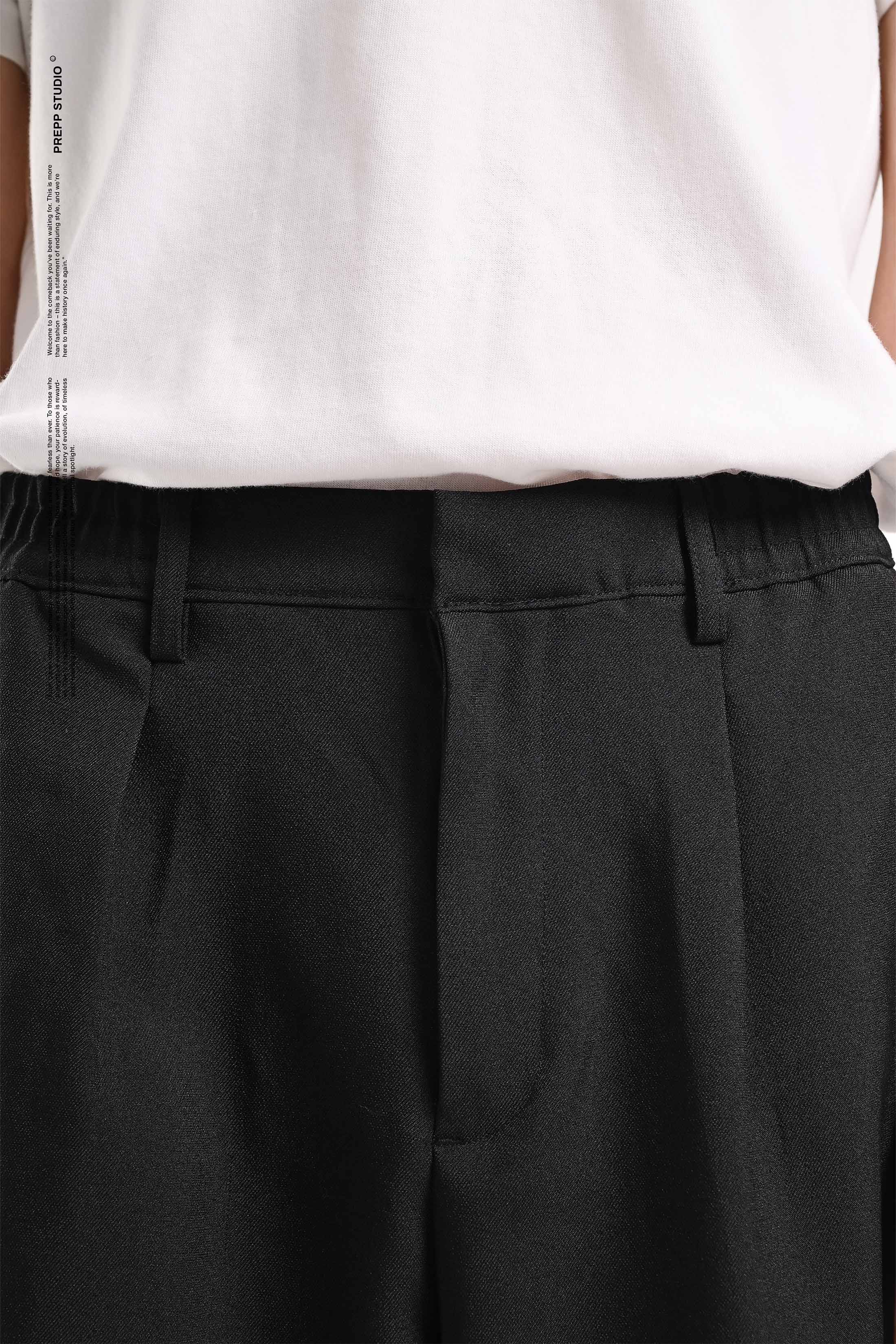 PPFY02-STRIDE SHORT PANTS BLACK